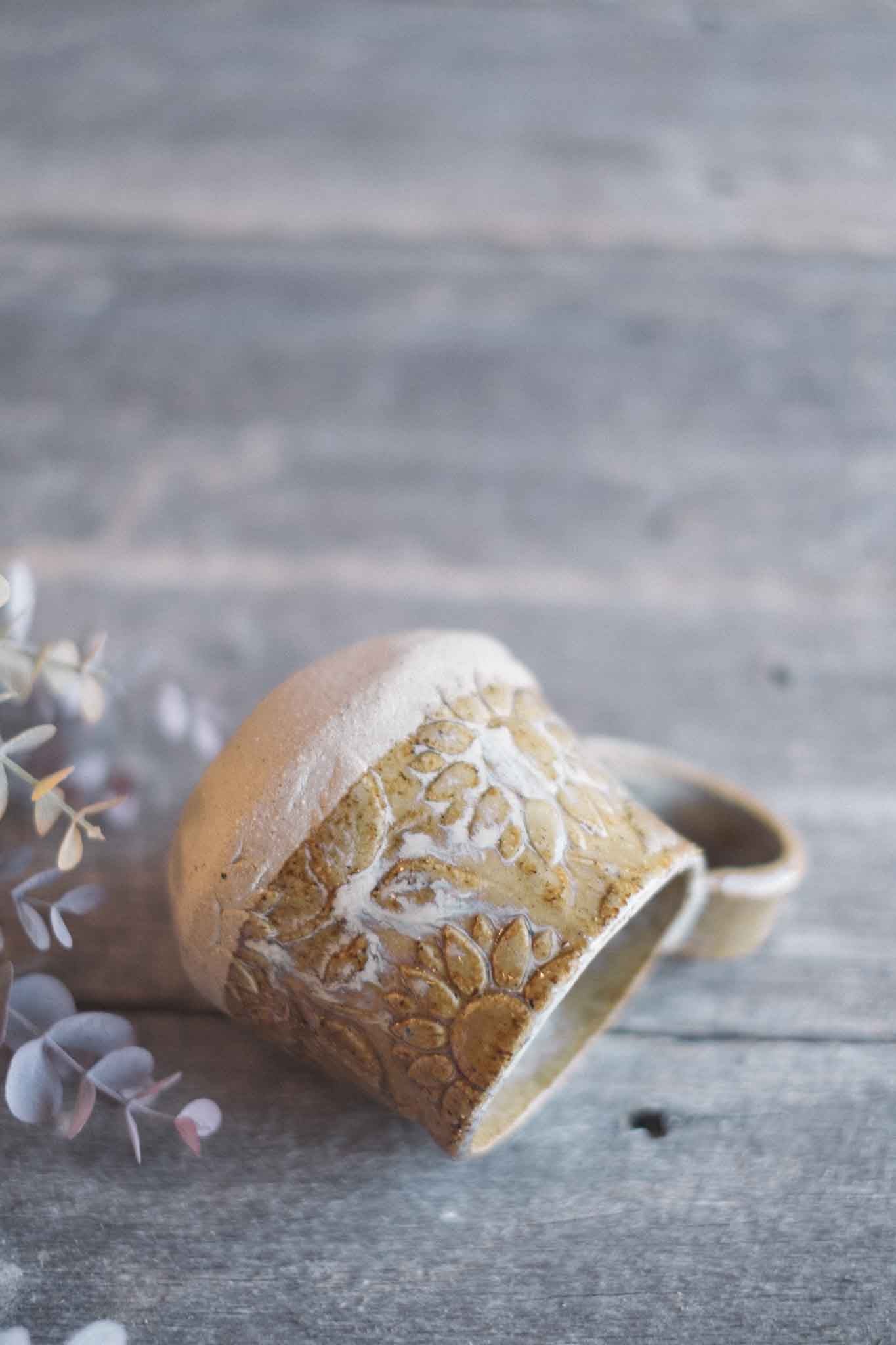 Handbuilt Ceramic Mug 2 — Pattern