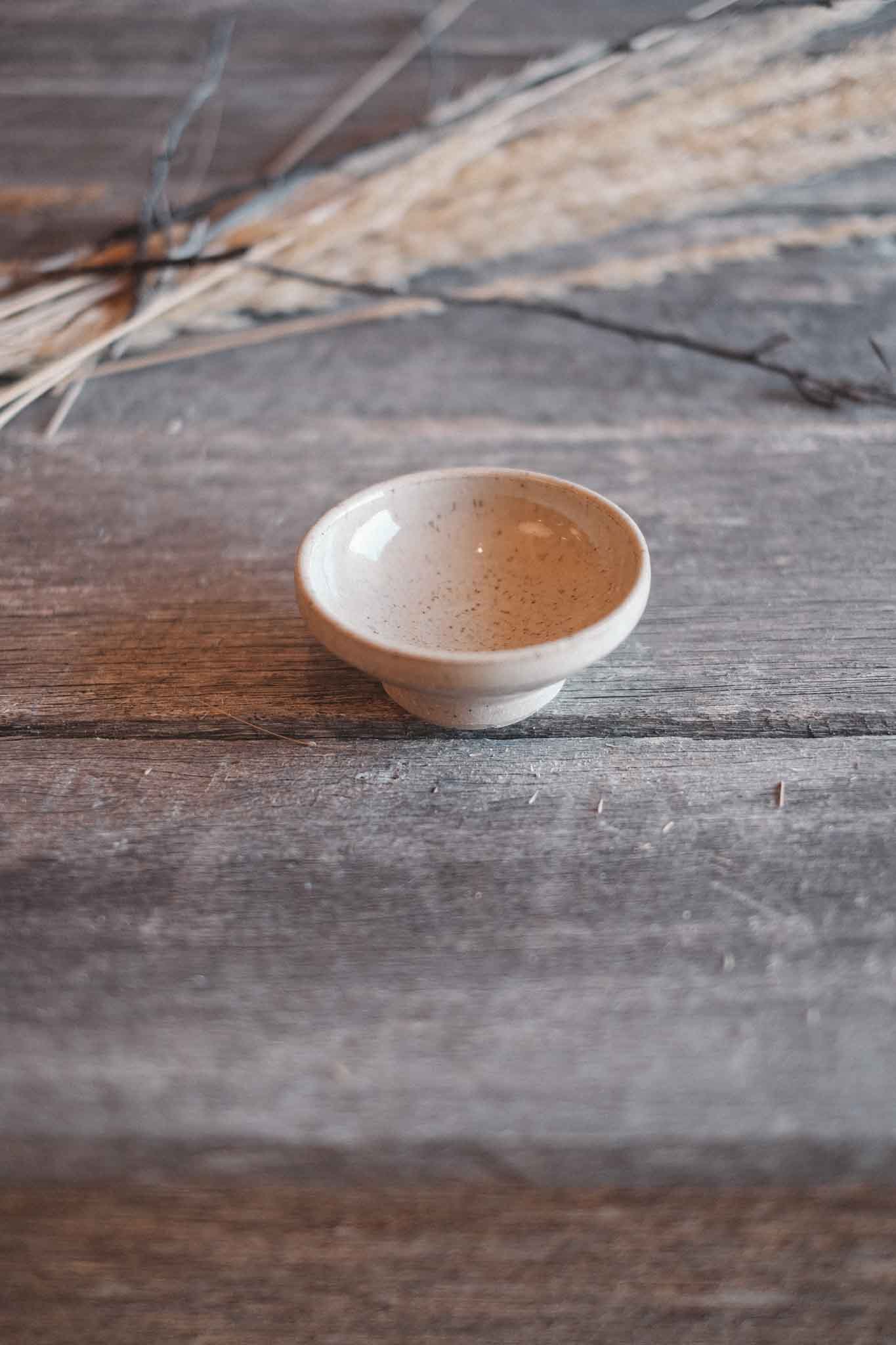 Small Wild Clay Condiment Bowl