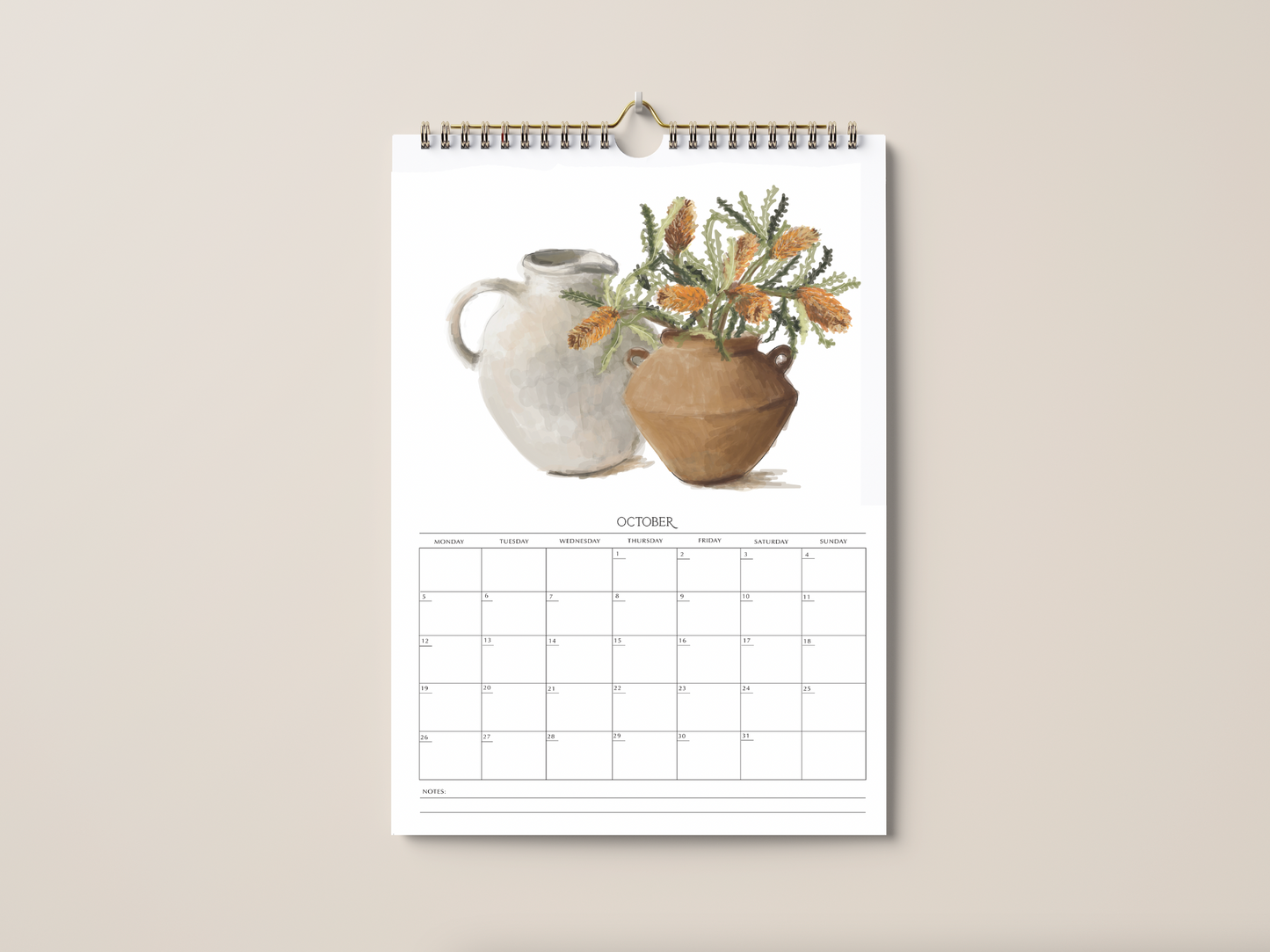 Signature A3 Calendar – 2026 Edition