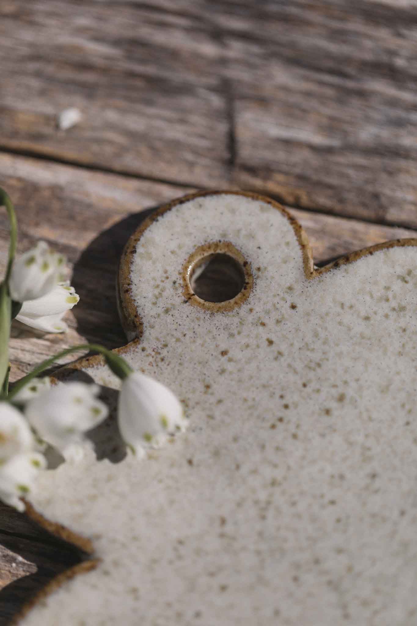 Handcrafted Ceramic Wall Hanging Vase | Curvy