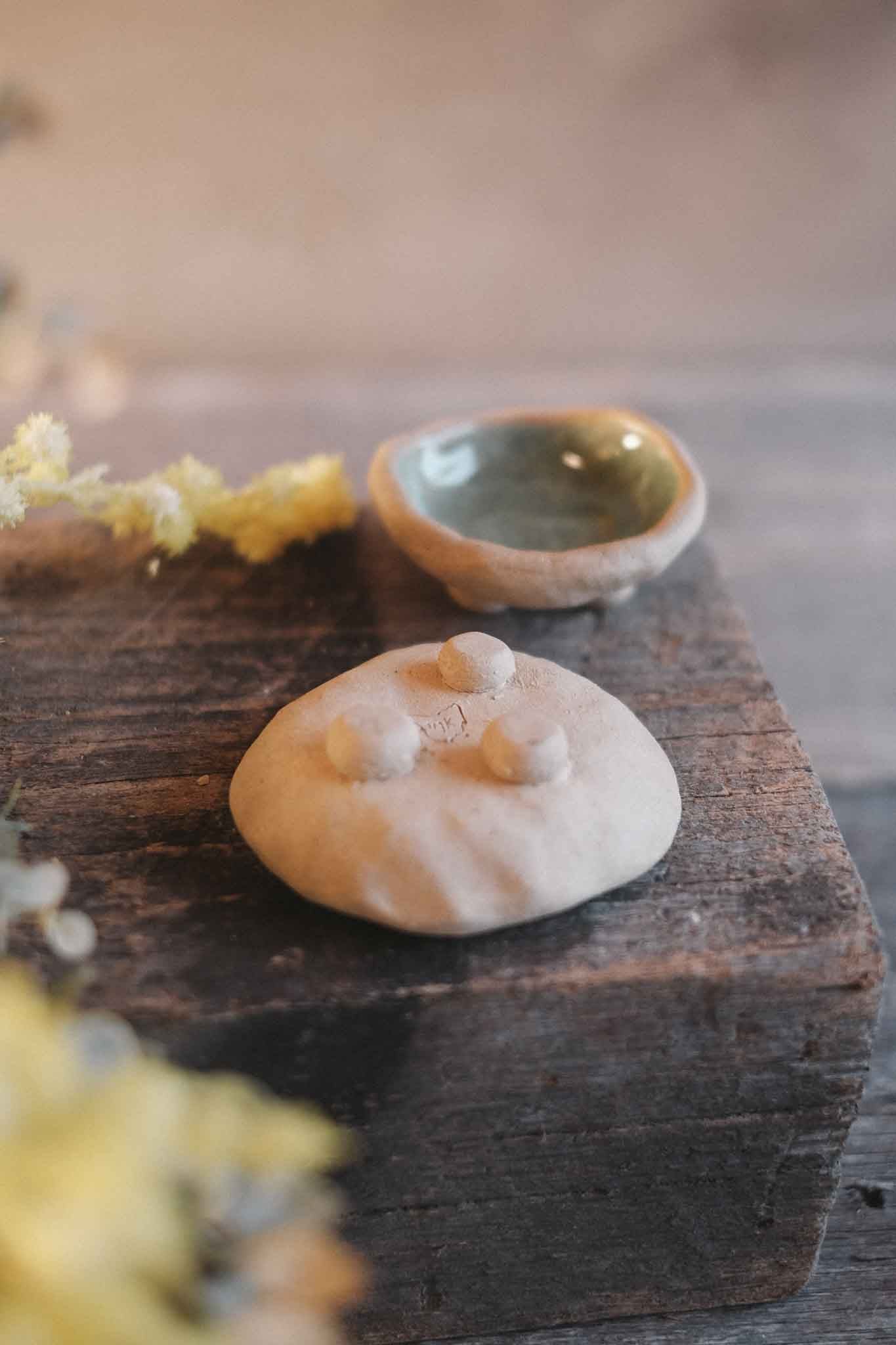 Wabi Sabi Dish — Sage