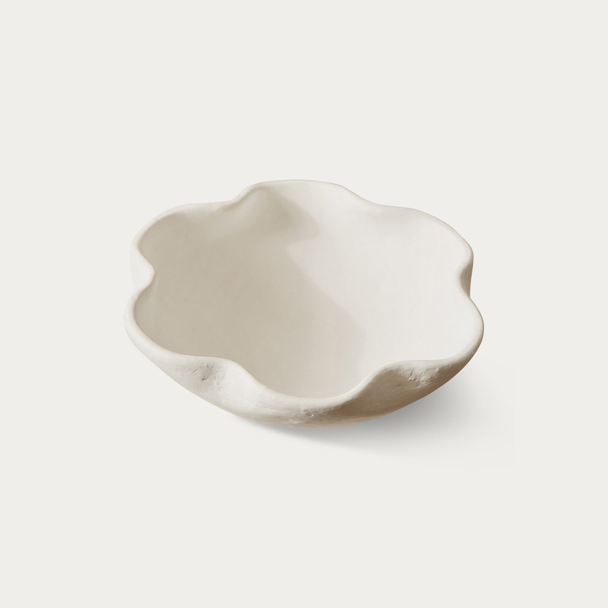Clementine Bowl | Small | White Unglazed