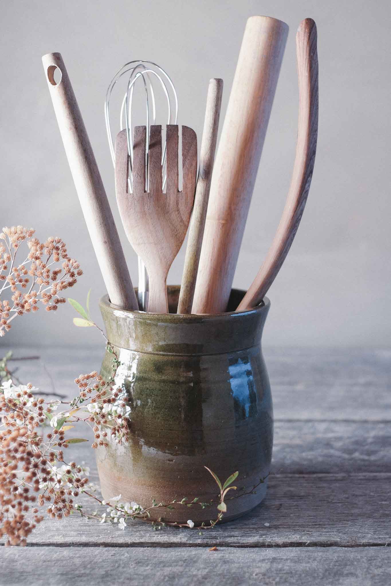 Utensil Holder – Jade