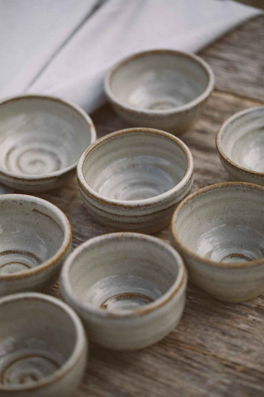 Small Wild Clay Condiment Bowl