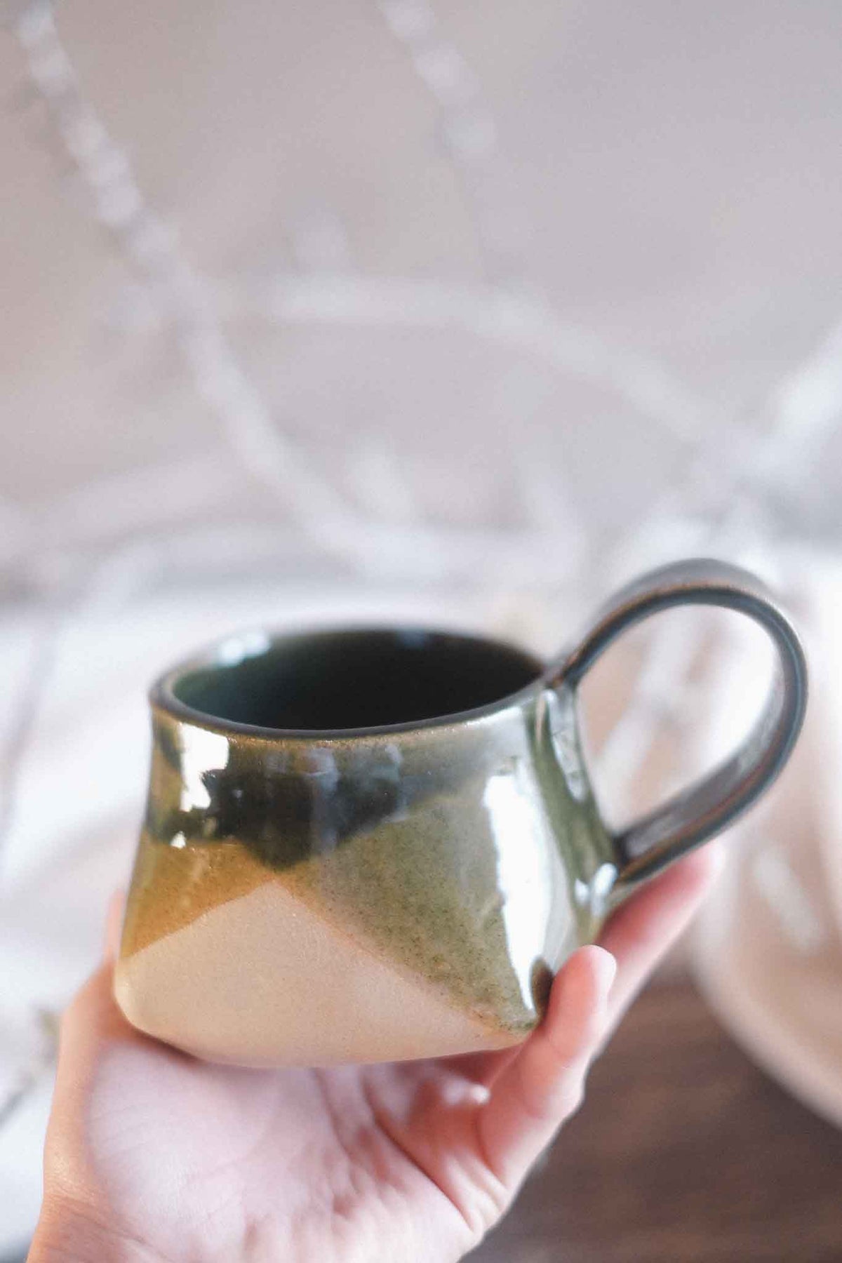 The Folded Mug — Jade