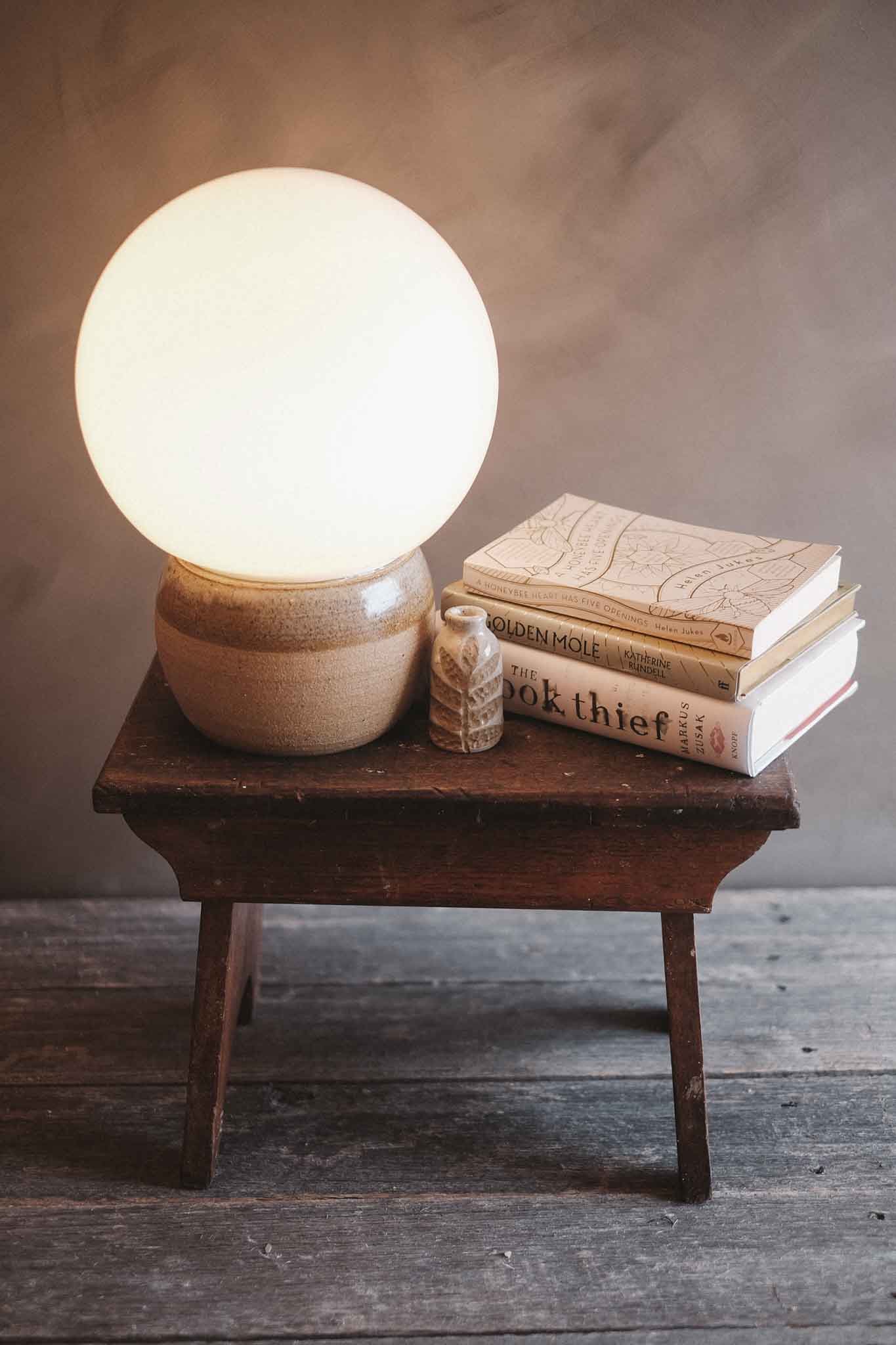 The Orb Lamp (34cm H × 30cm W)