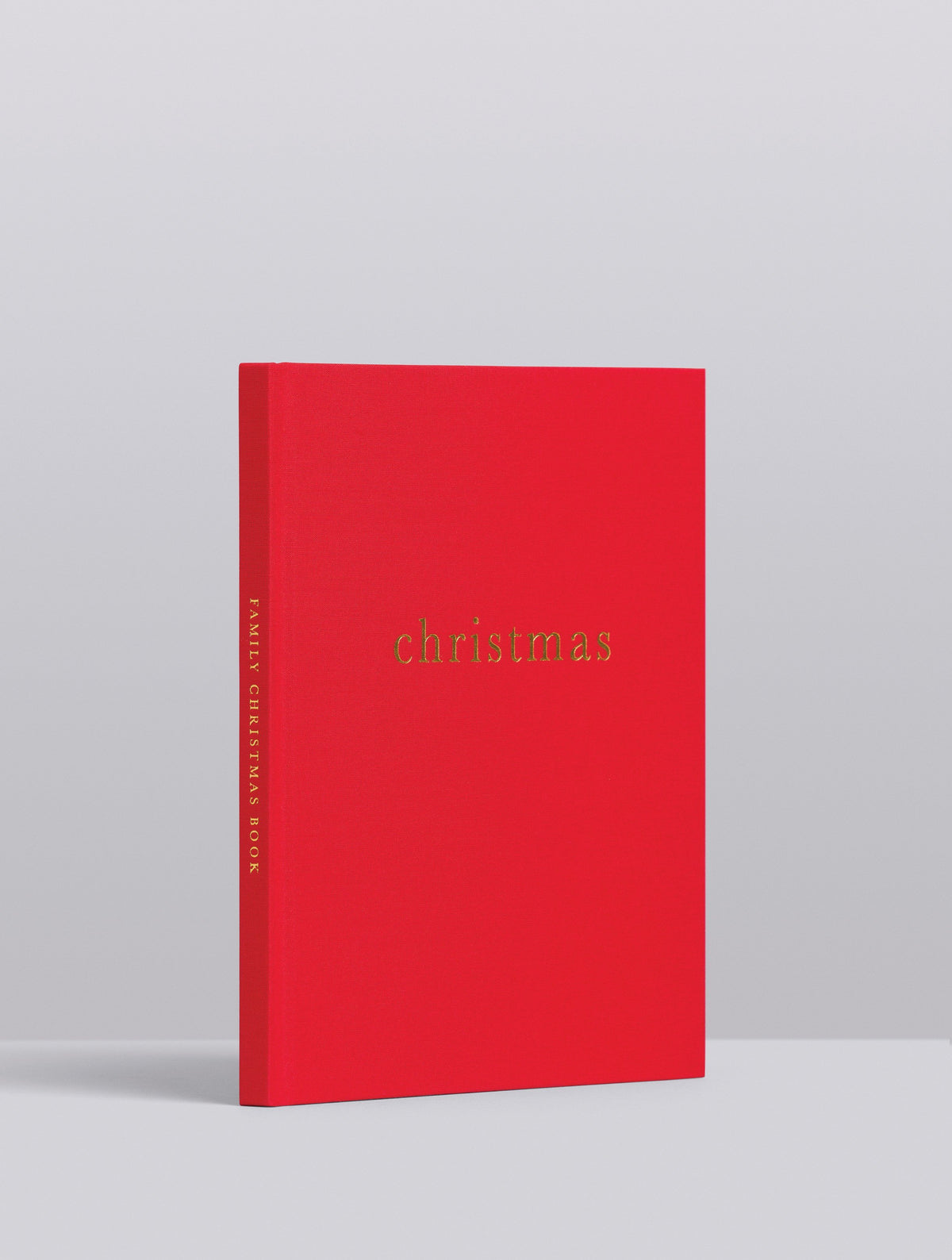 Family Christmas Book | Red