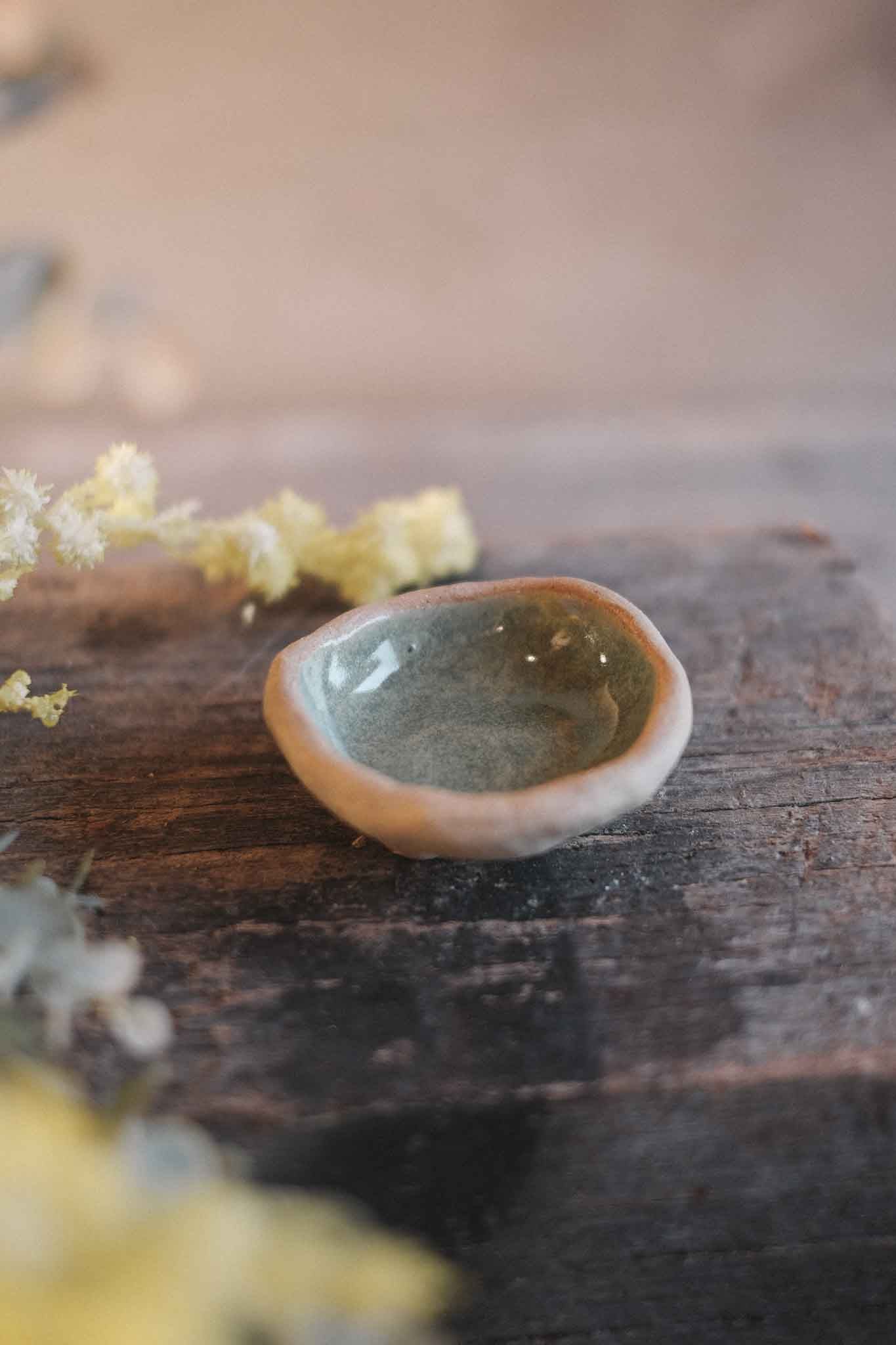 Wabi Sabi Dish — Sage