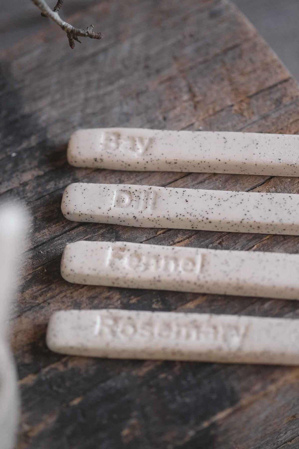 Planter Tags — Herb & Flower Range