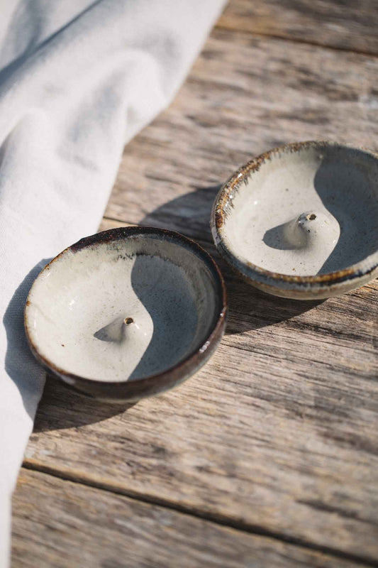 Incense Dish | Iron Glaze