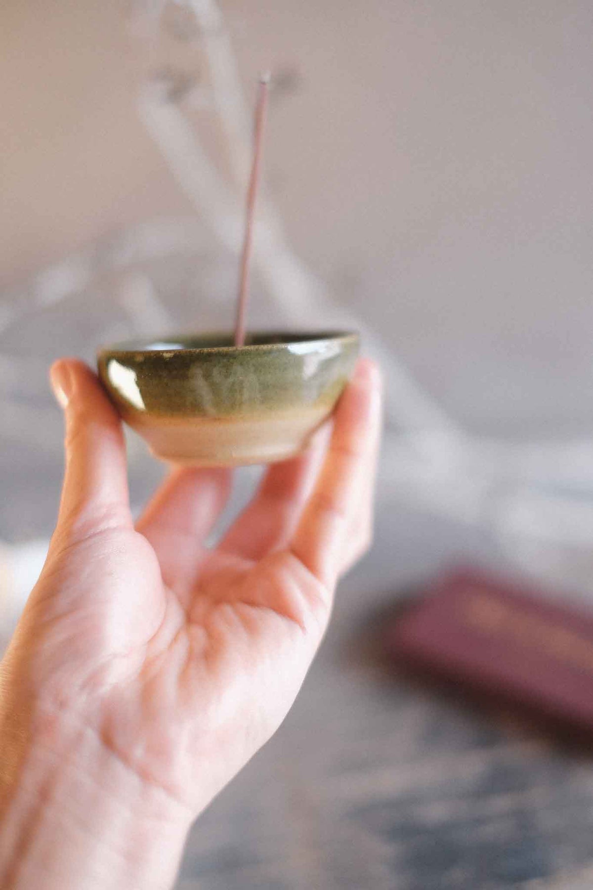 Incense Dish — Jade