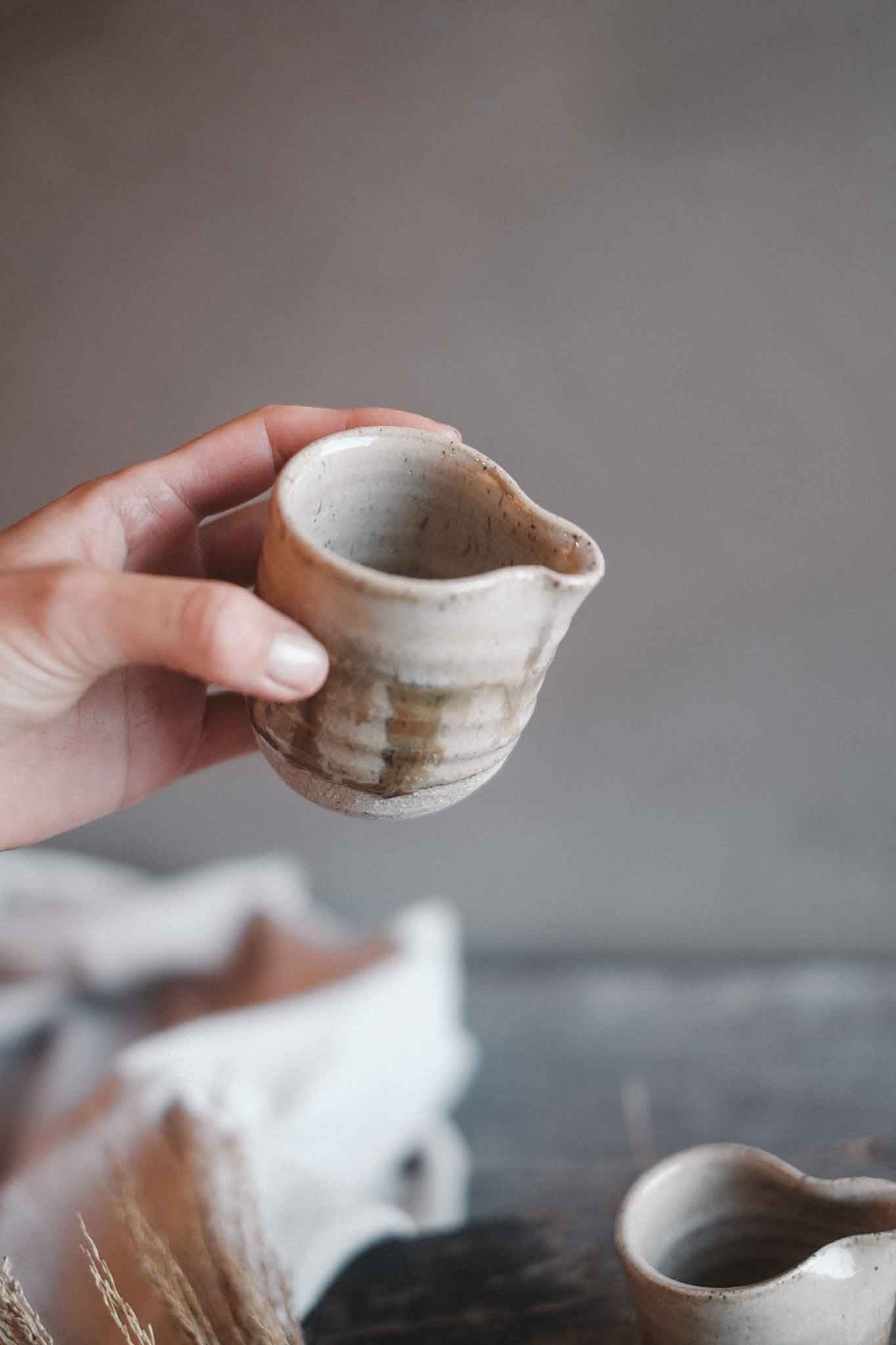 Wild Clay Sauce Jug