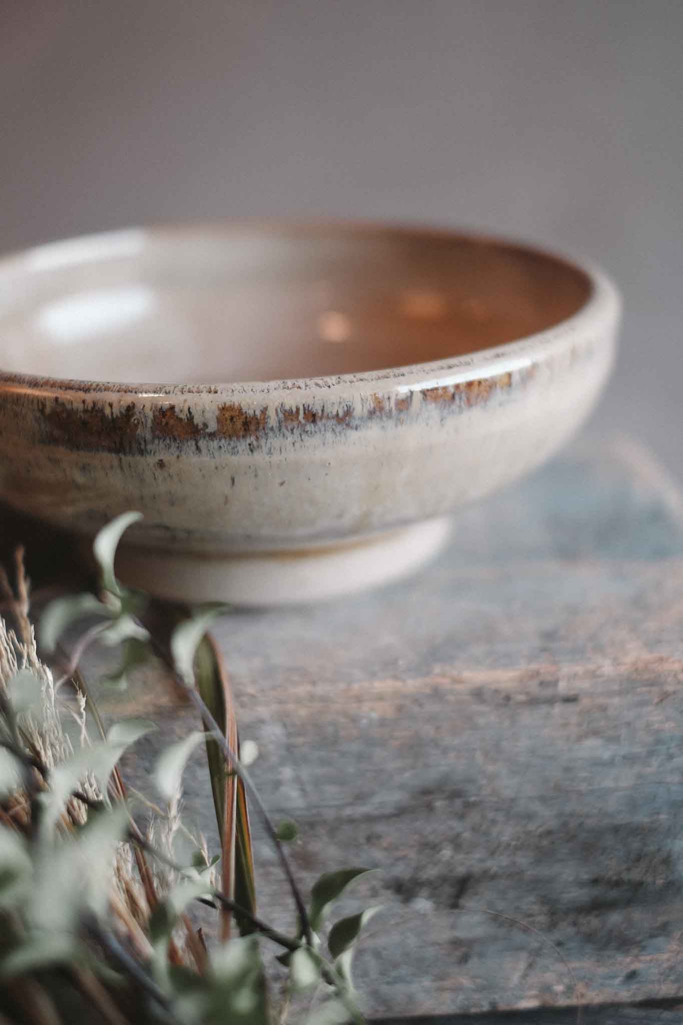 Large Wild Clay Bowl