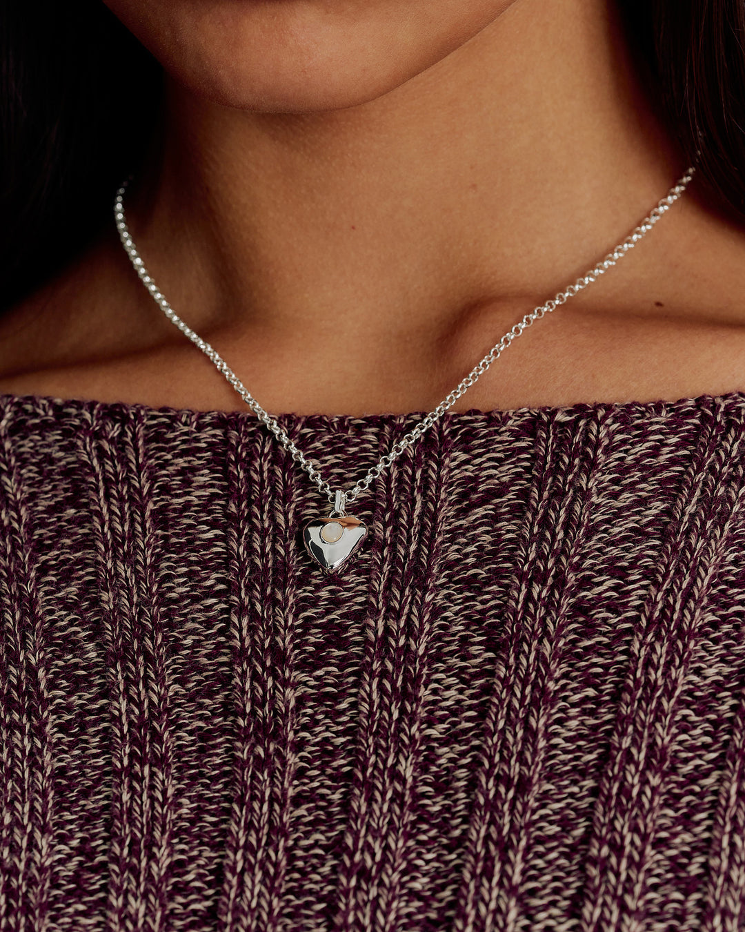 Pearl Locket Necklace