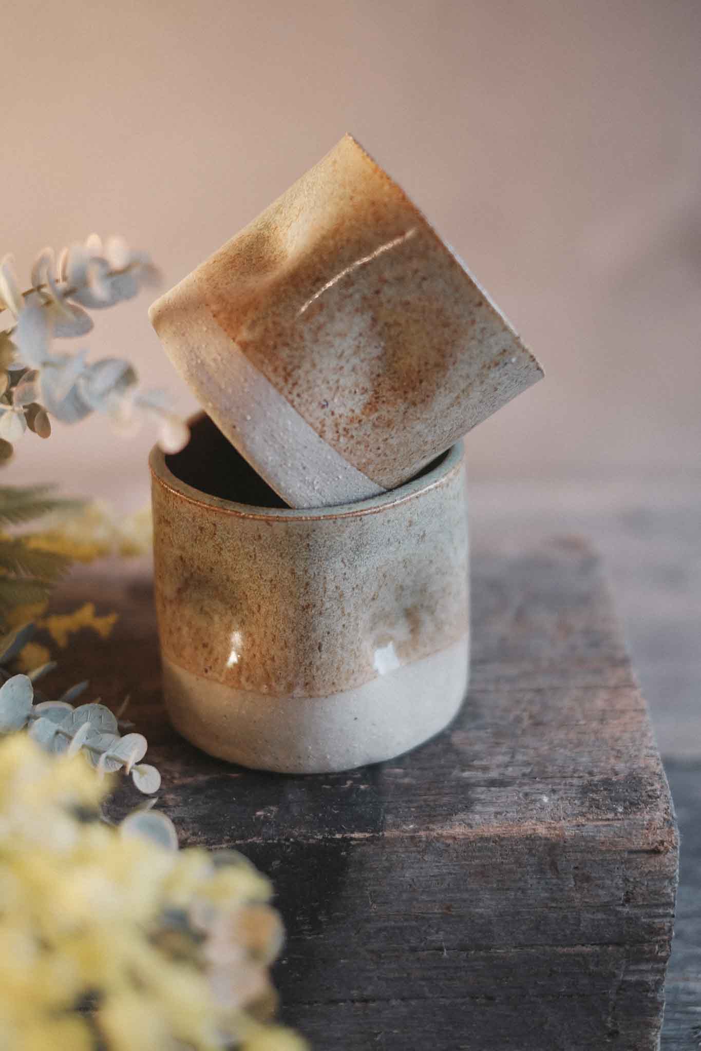 Wabi Sabi Latte Cup — Sage