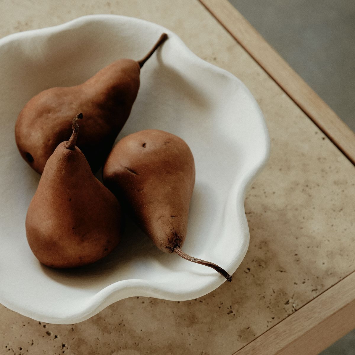 Clementine Bowl | Small | White Unglazed