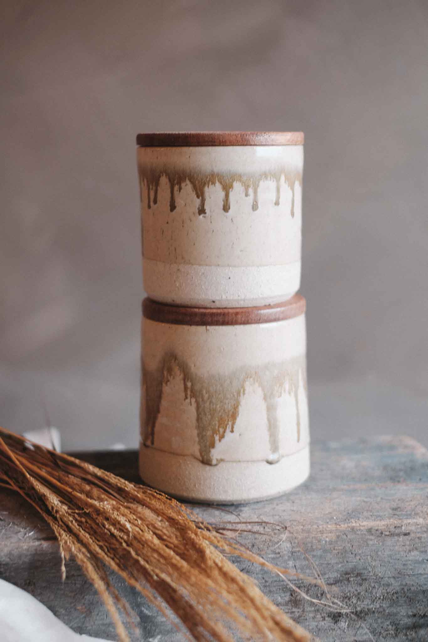 Jar with Tasmanian Oak Lid — Medium