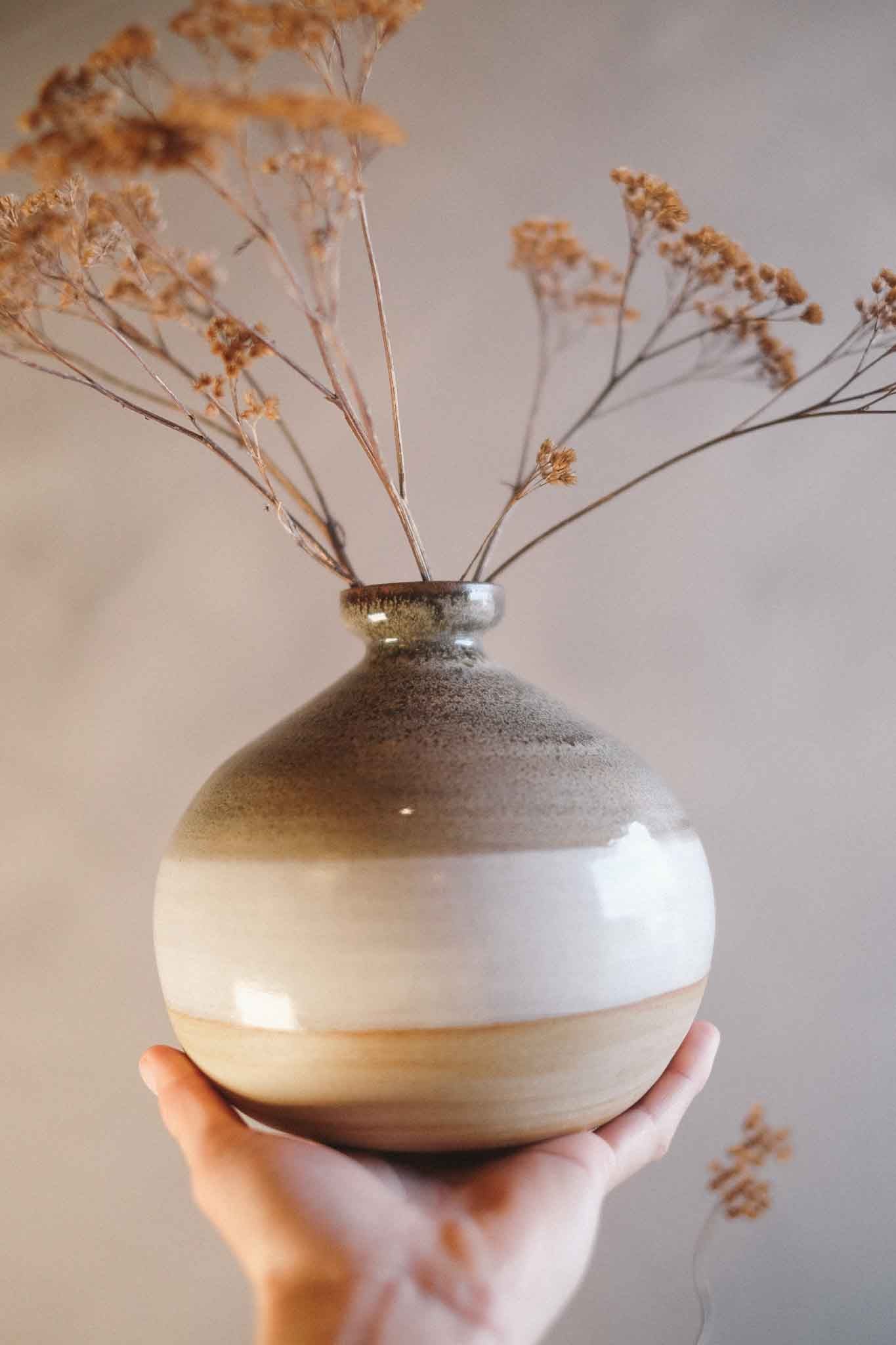 Tea-Dust Vase – 16 × 14cm