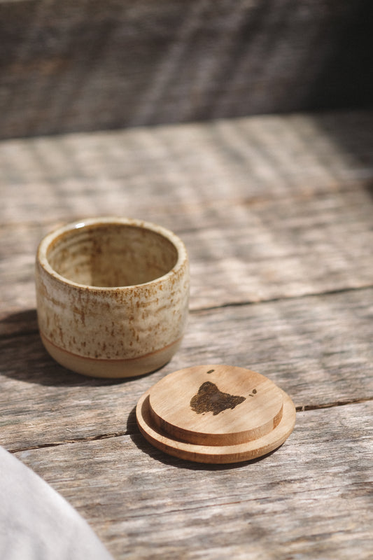 Jar with Tas Oak Lid | Small