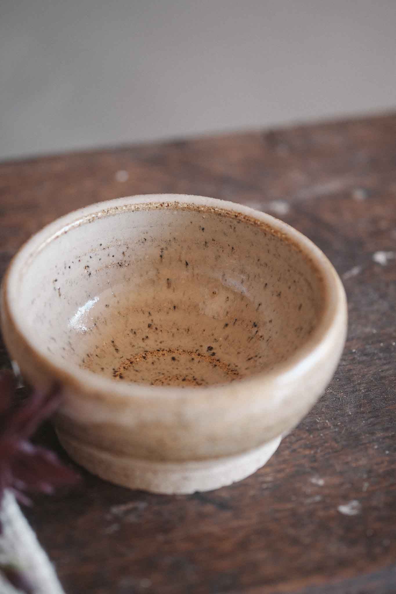 Small Wild Clay Condiment Bowl