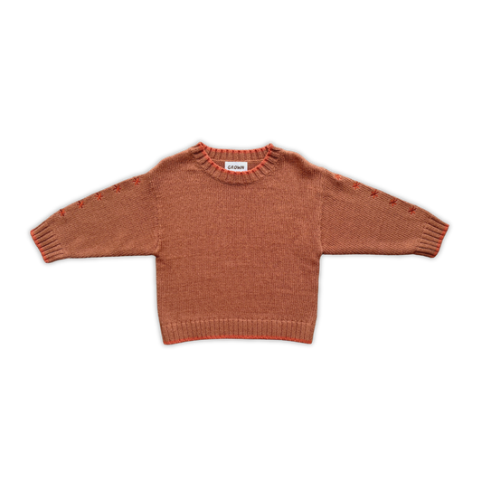 Organic Starlight Knit Pull Over - Earth