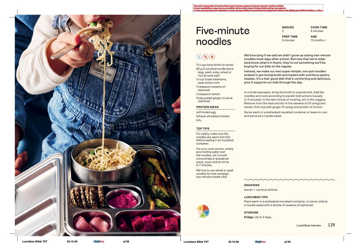Lunchbox Bible Your Go-to Guide for Building a Balanced Lunchbox By Julia Tellidis and Lauren Skora
