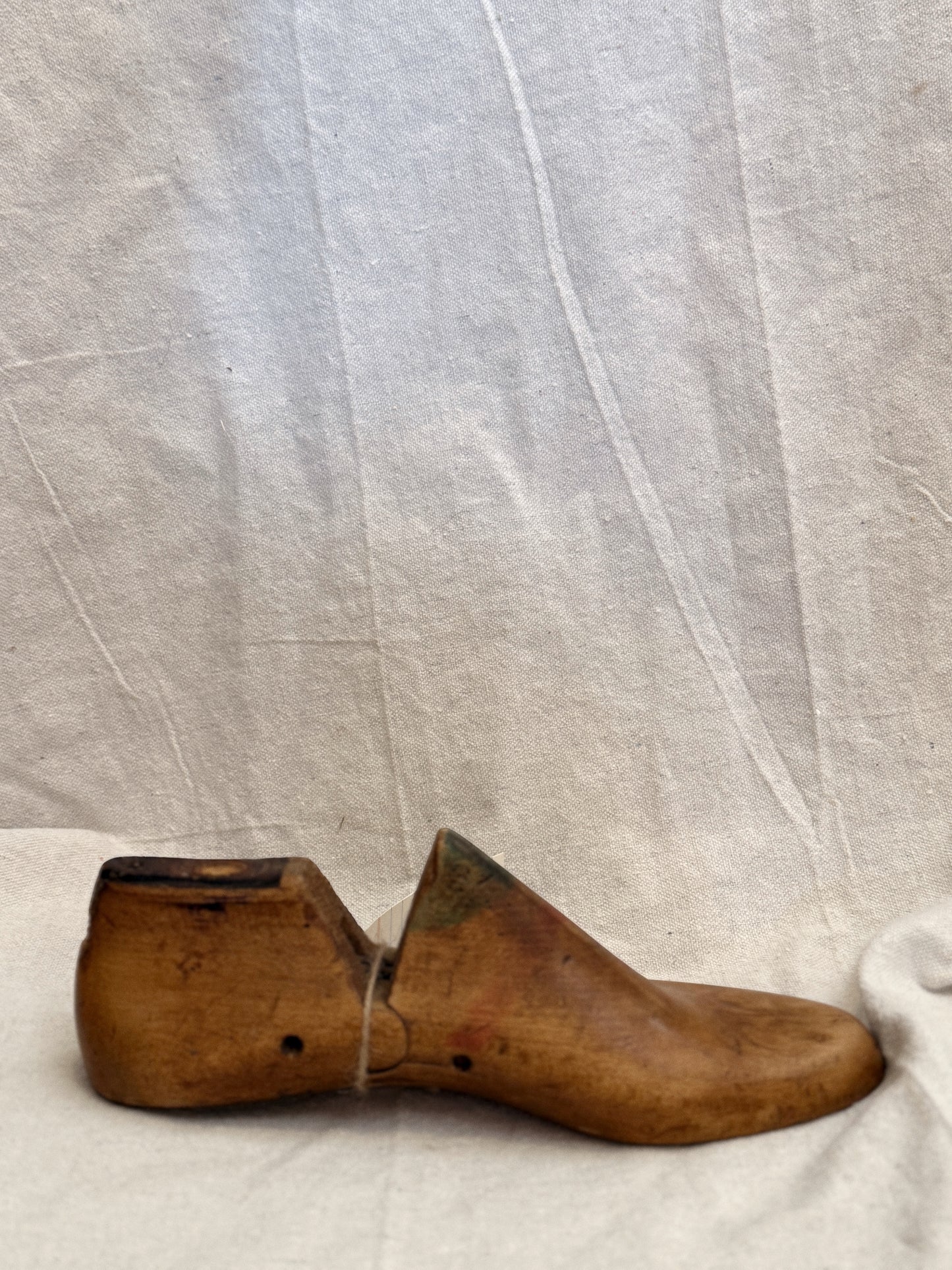 Vintage Wooden Shoe Last (Left)