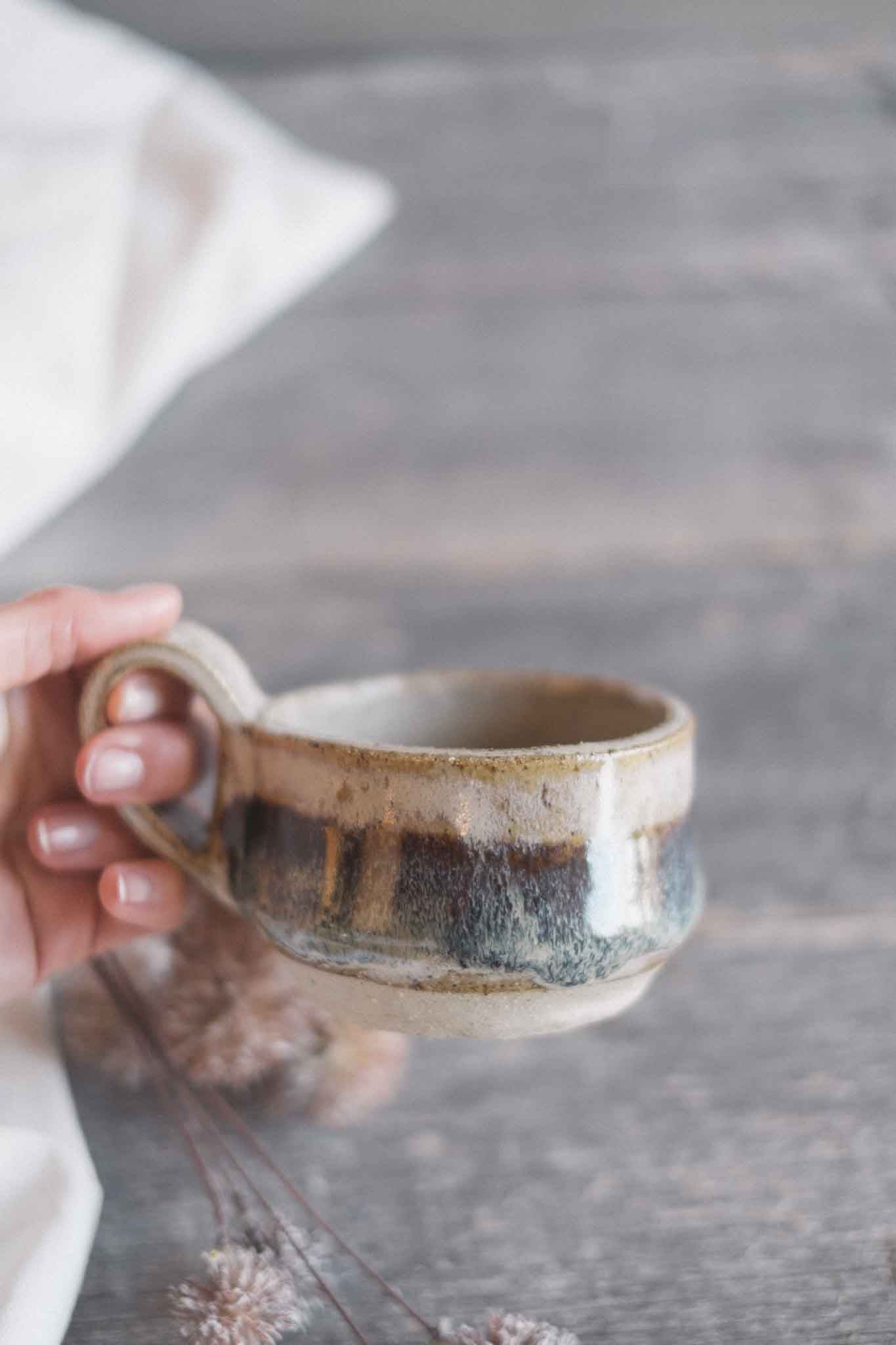 Handbuilt Ceramic Mug — Ember