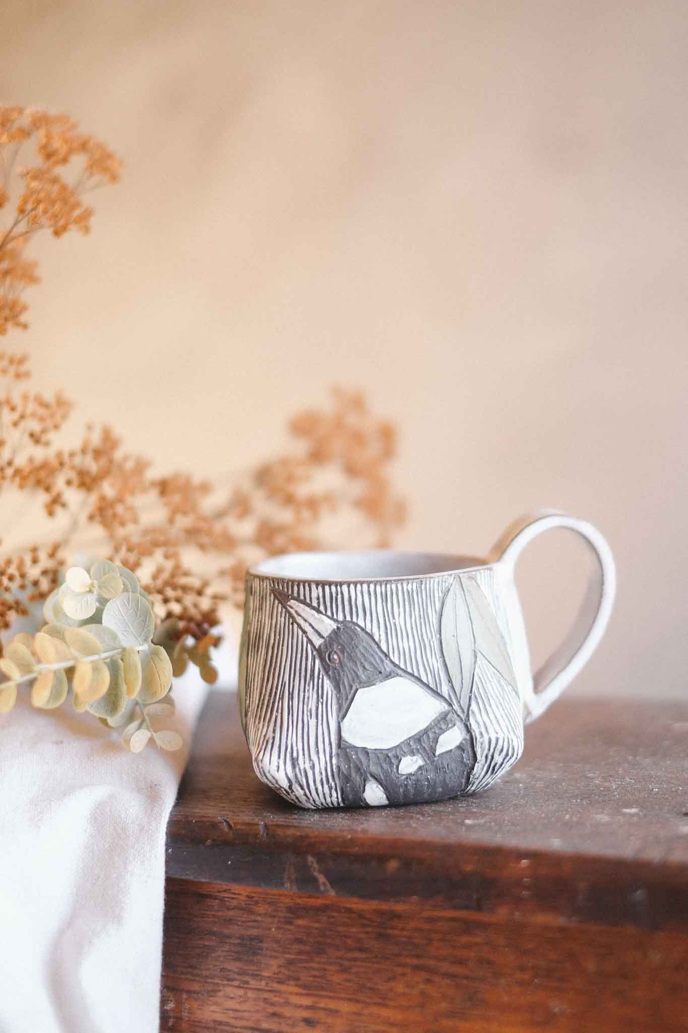 Magpie Mug — Jane Chapman Collaboration — 300ml