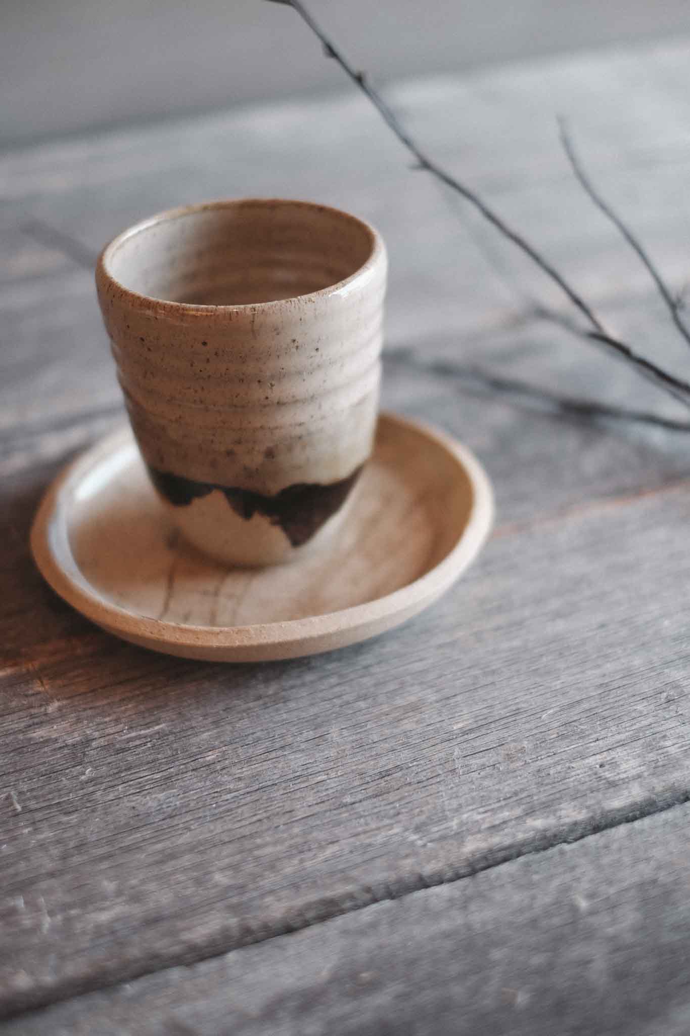 Landscape Series Plate | Black:Brown