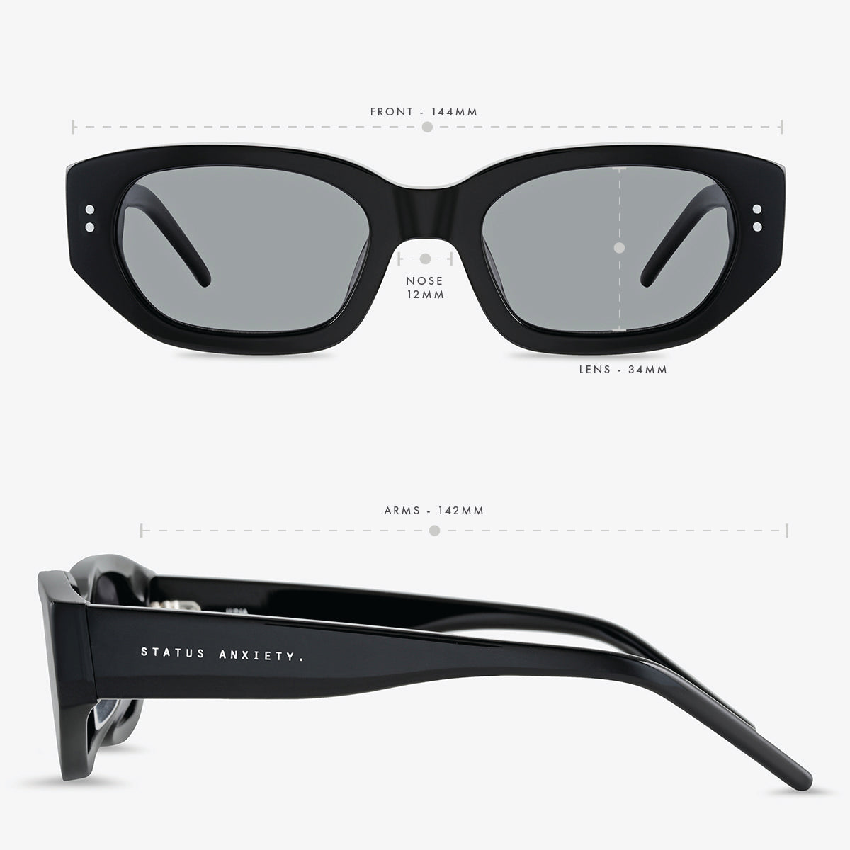 Luna Sunglasses - Black