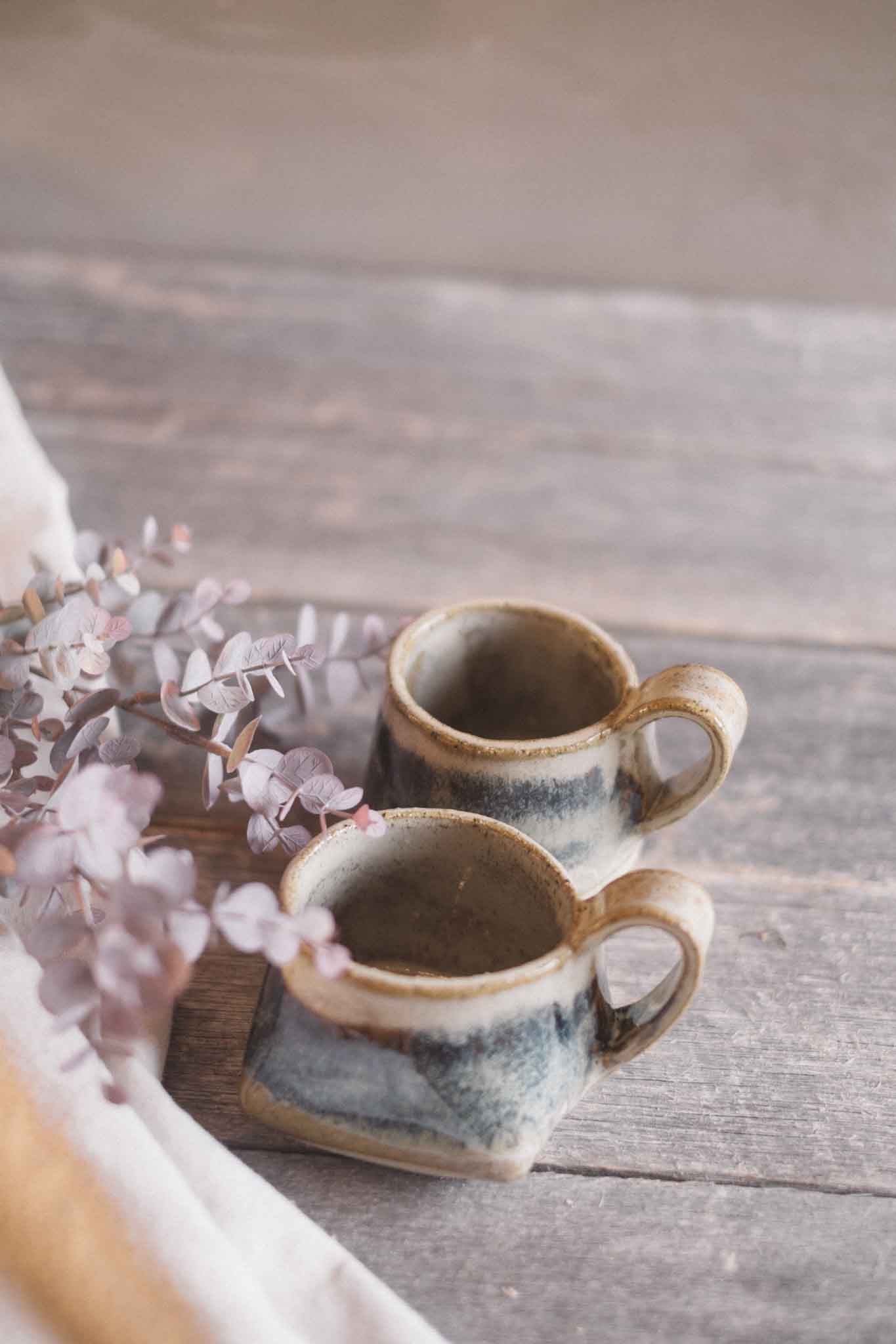 Handbuilt Ceramic Mug — Ember