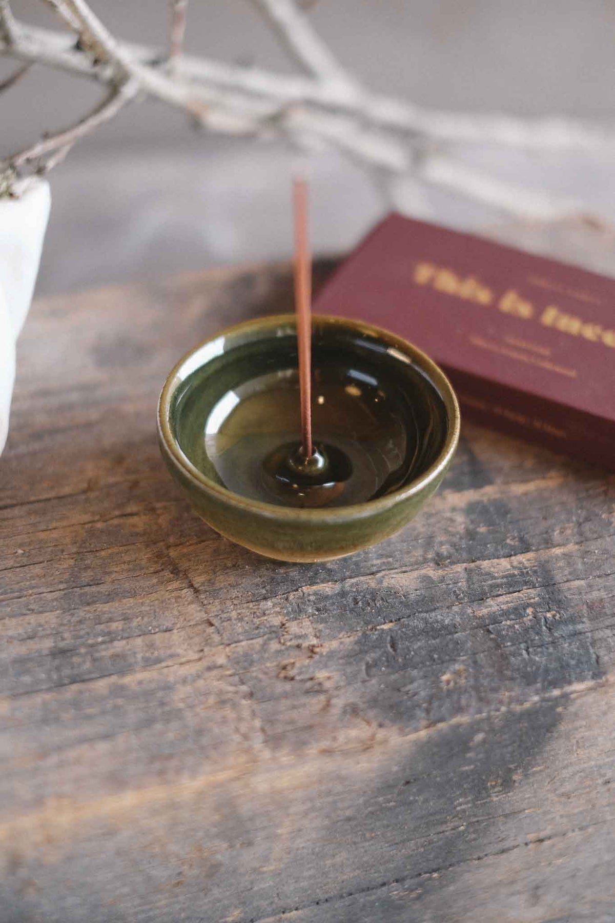 Incense Dish — Jade