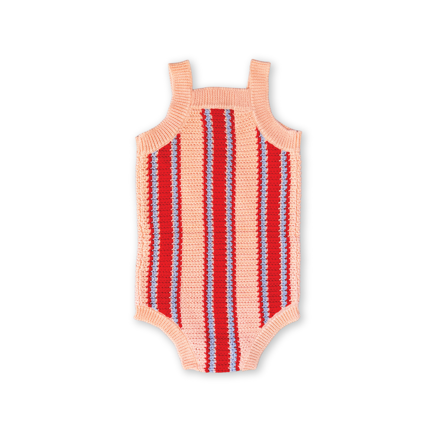 Organic Island Stripe Shell Singletsuit