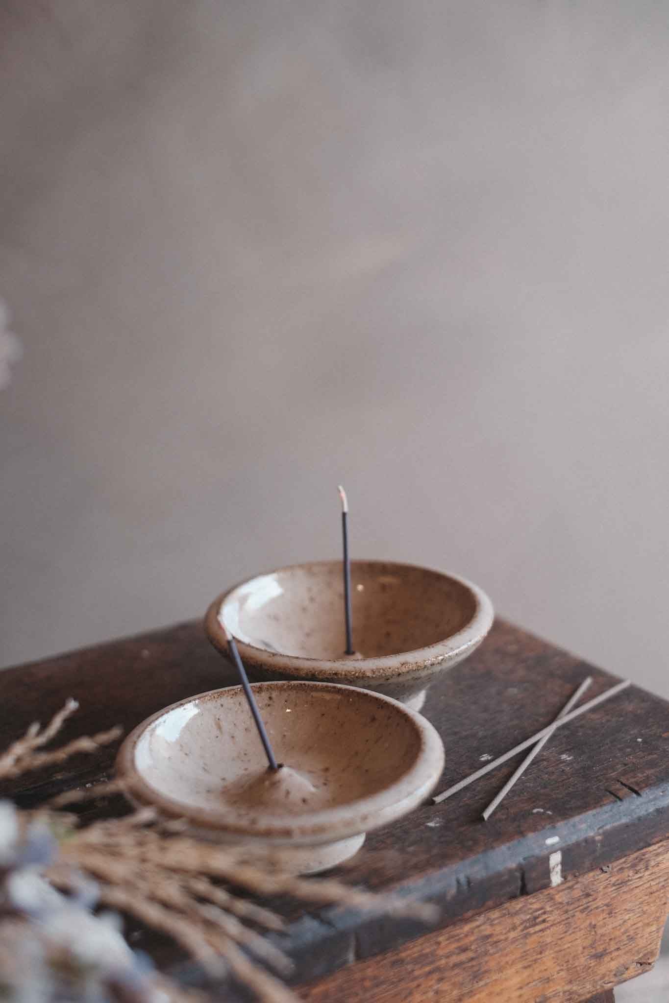Incense Dish | Cream