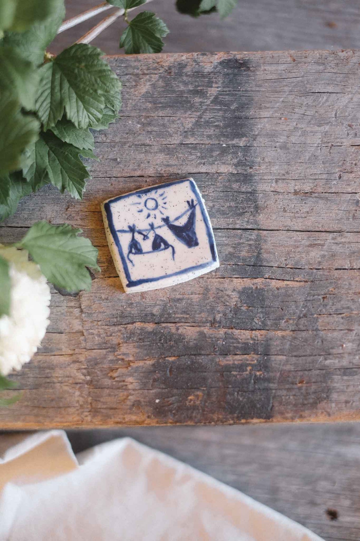 Small Postage Stamp Magnet – Coastal – 4.5cm x 4.5cm