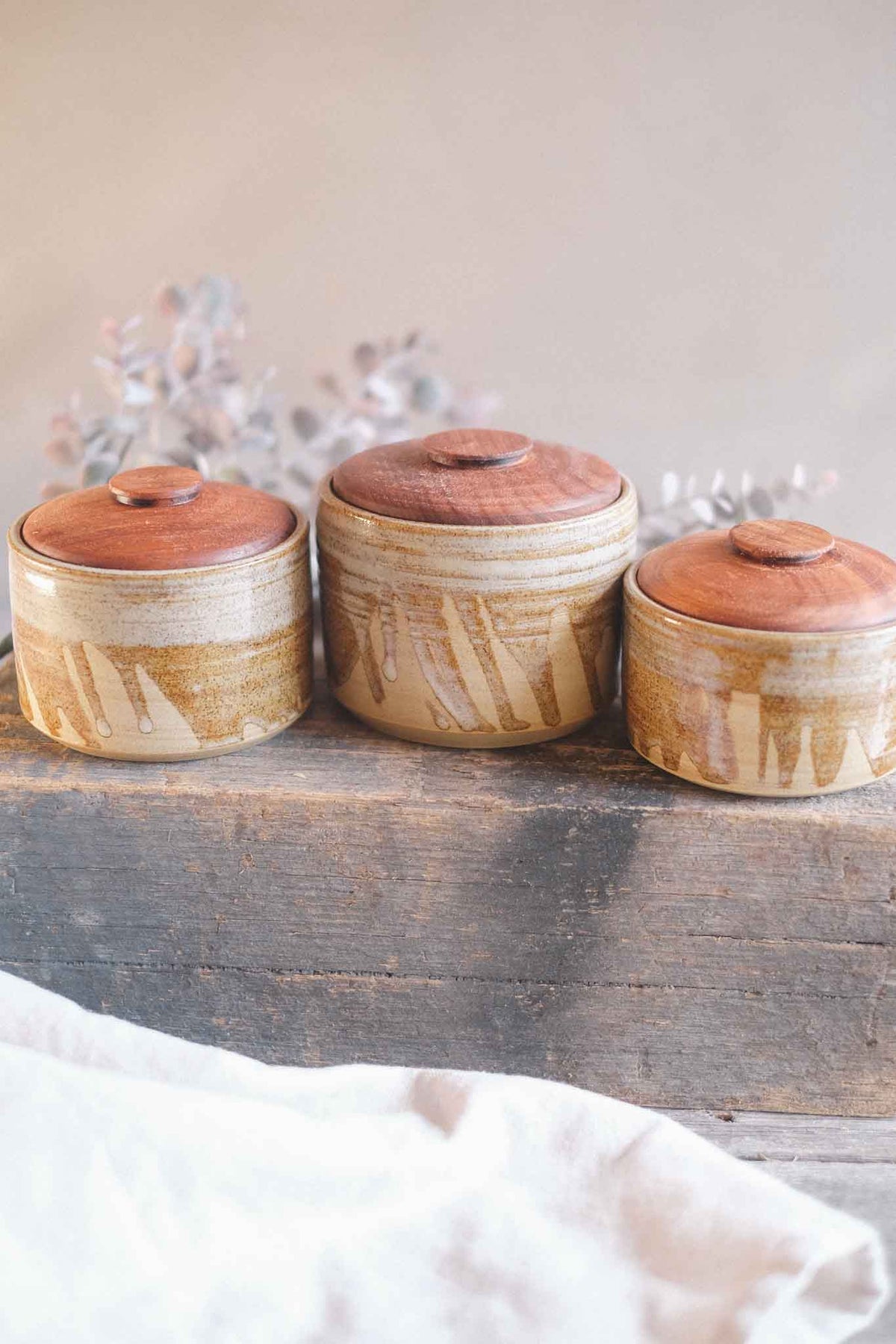 Jar with Blackwood Lid — Large