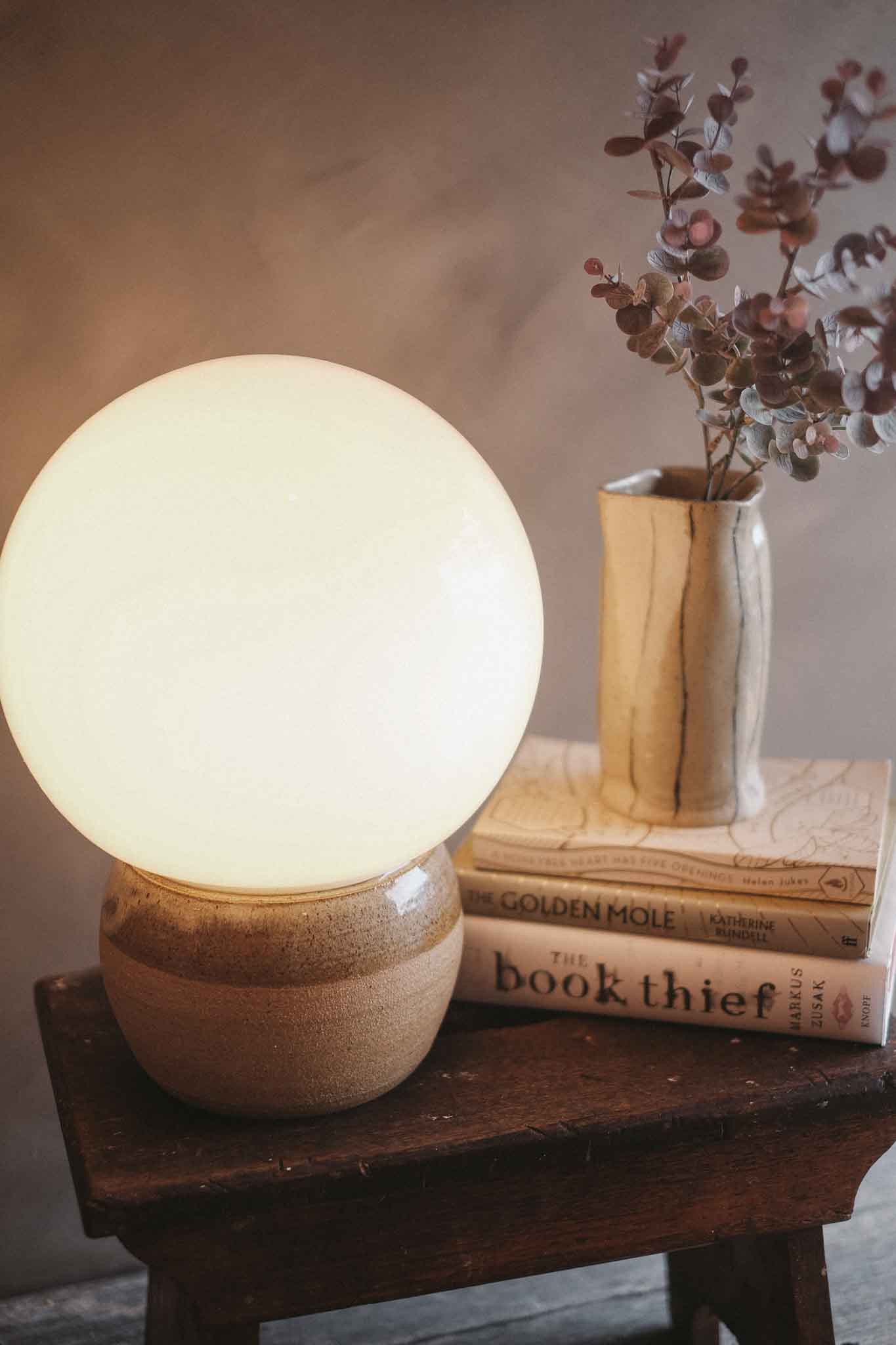 The Orb Lamp (34cm H × 30cm W)