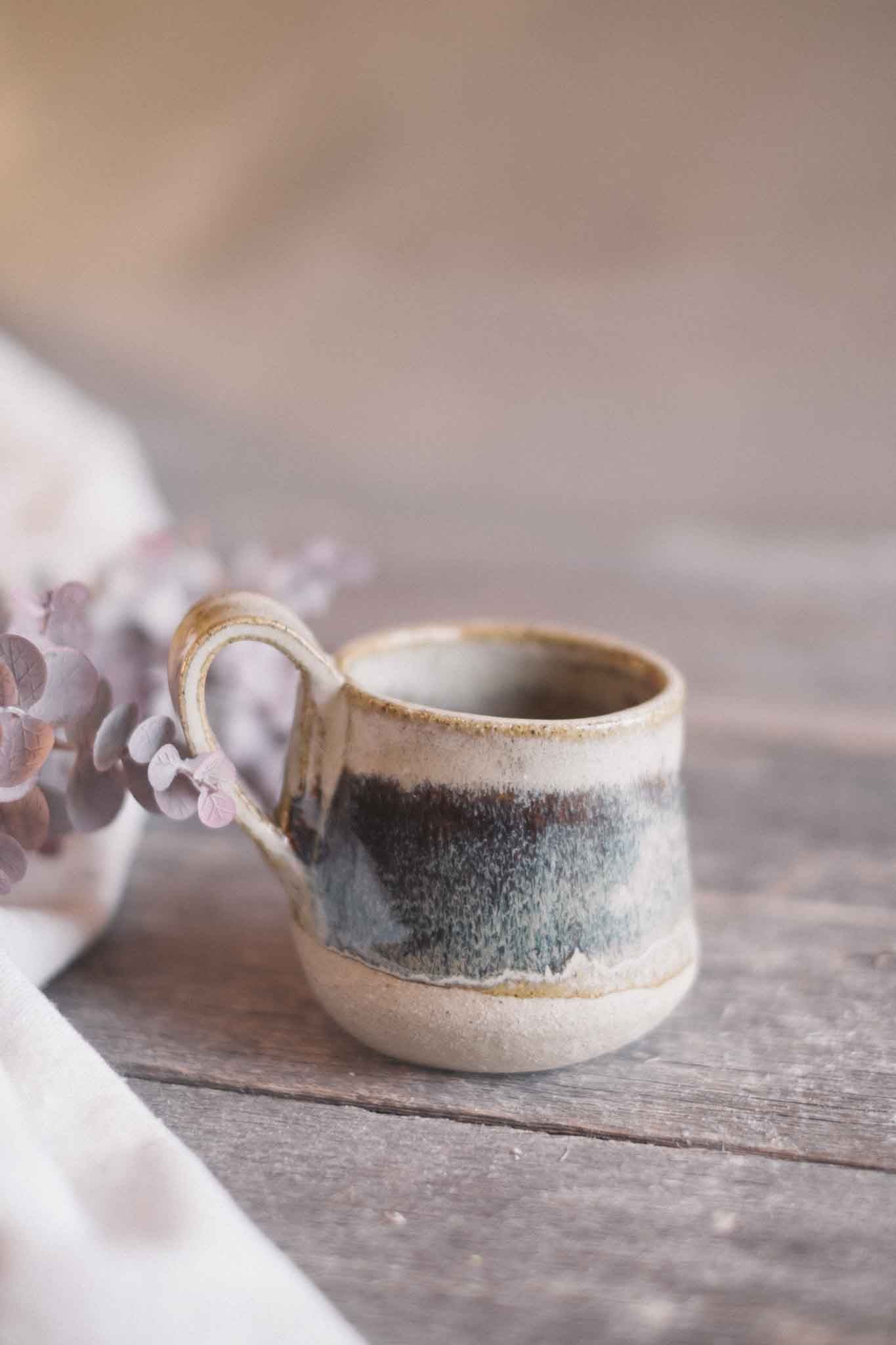 Handbuilt Ceramic Mug — Ember