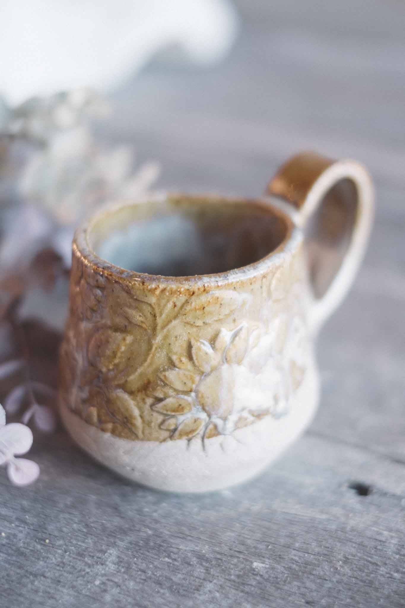 Handbuilt Ceramic Mug 2 — Pattern