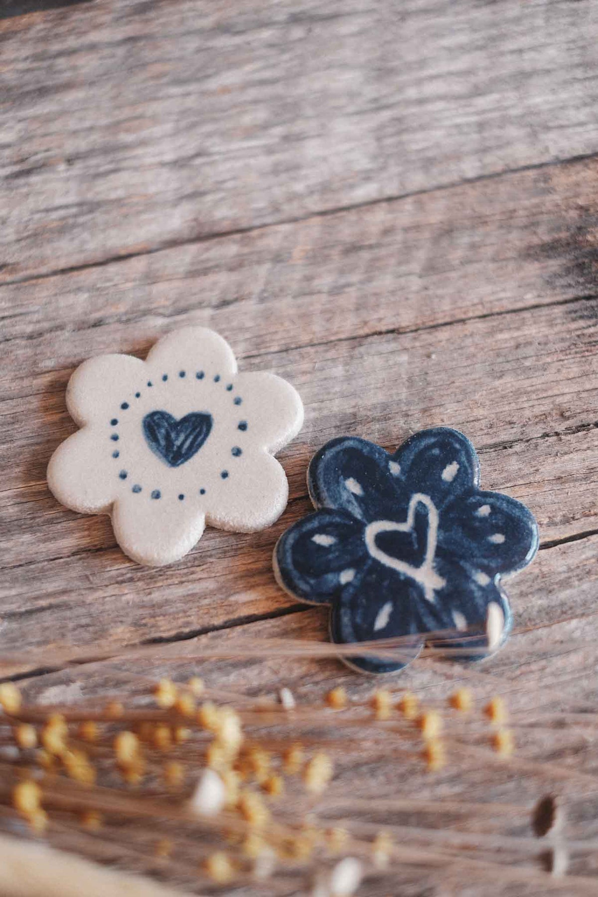 Flower | Handmade Ceramic Fridge Magnet