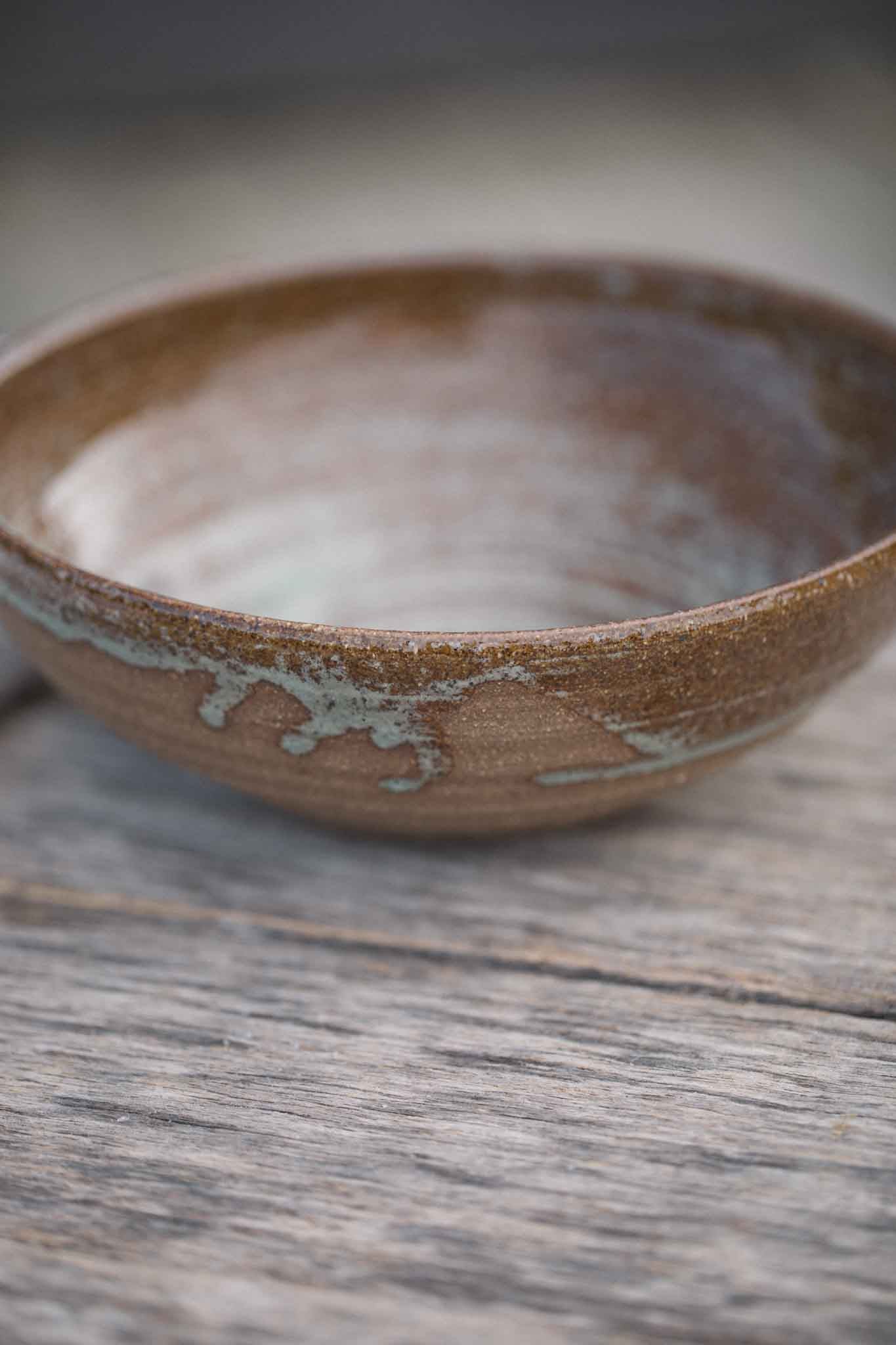 Large Eucalyptus Serving Bowl