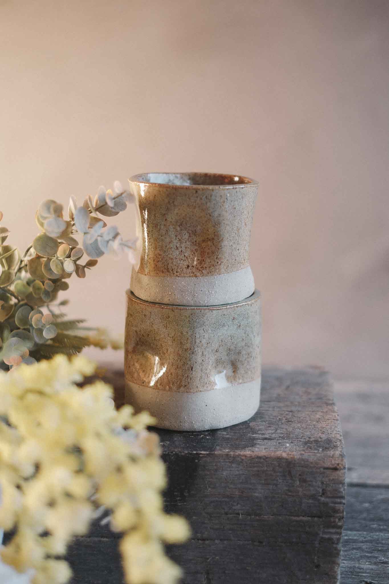 Wabi Sabi Latte Cup — Sage