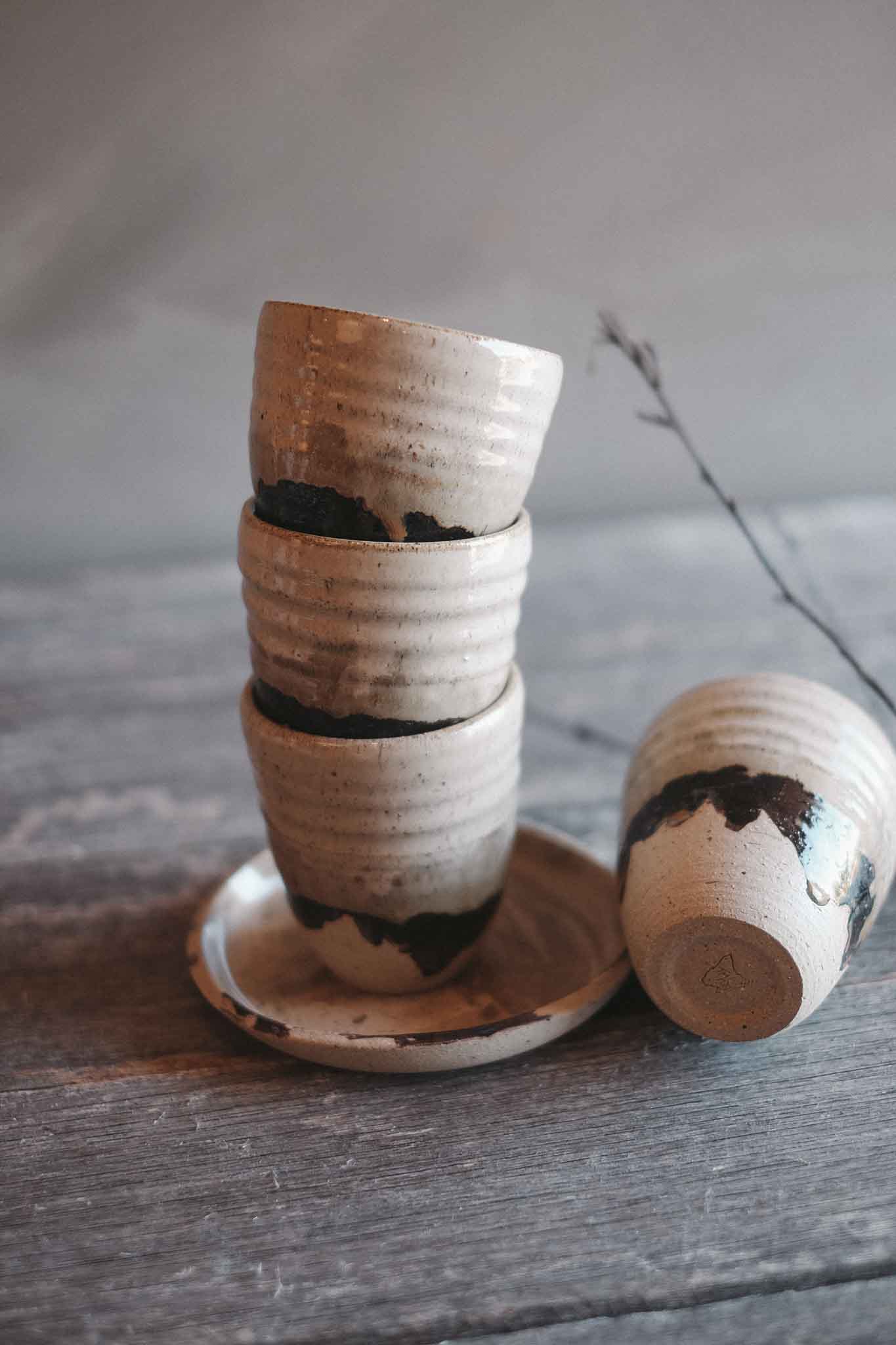 Landscape Series Latte Cup | Black