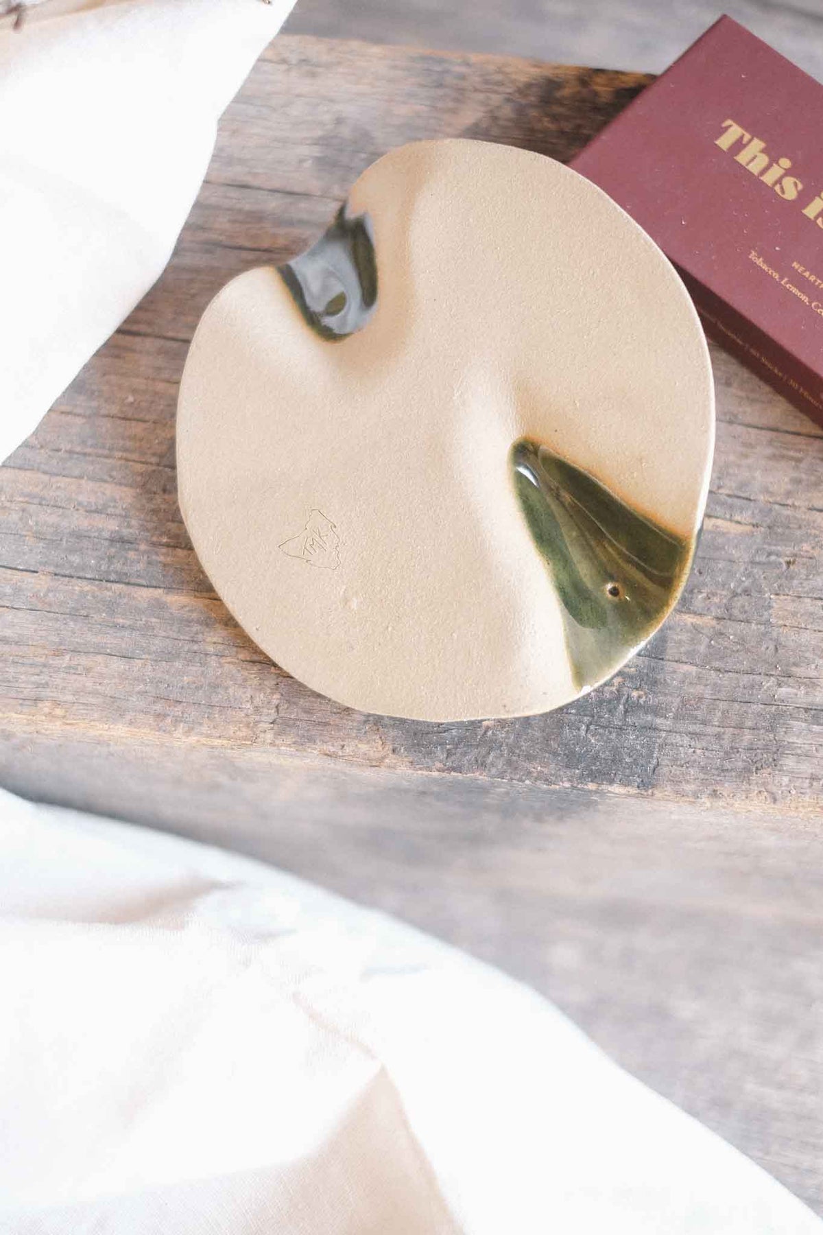 Incense Dish — Jade Wabi-Sabi