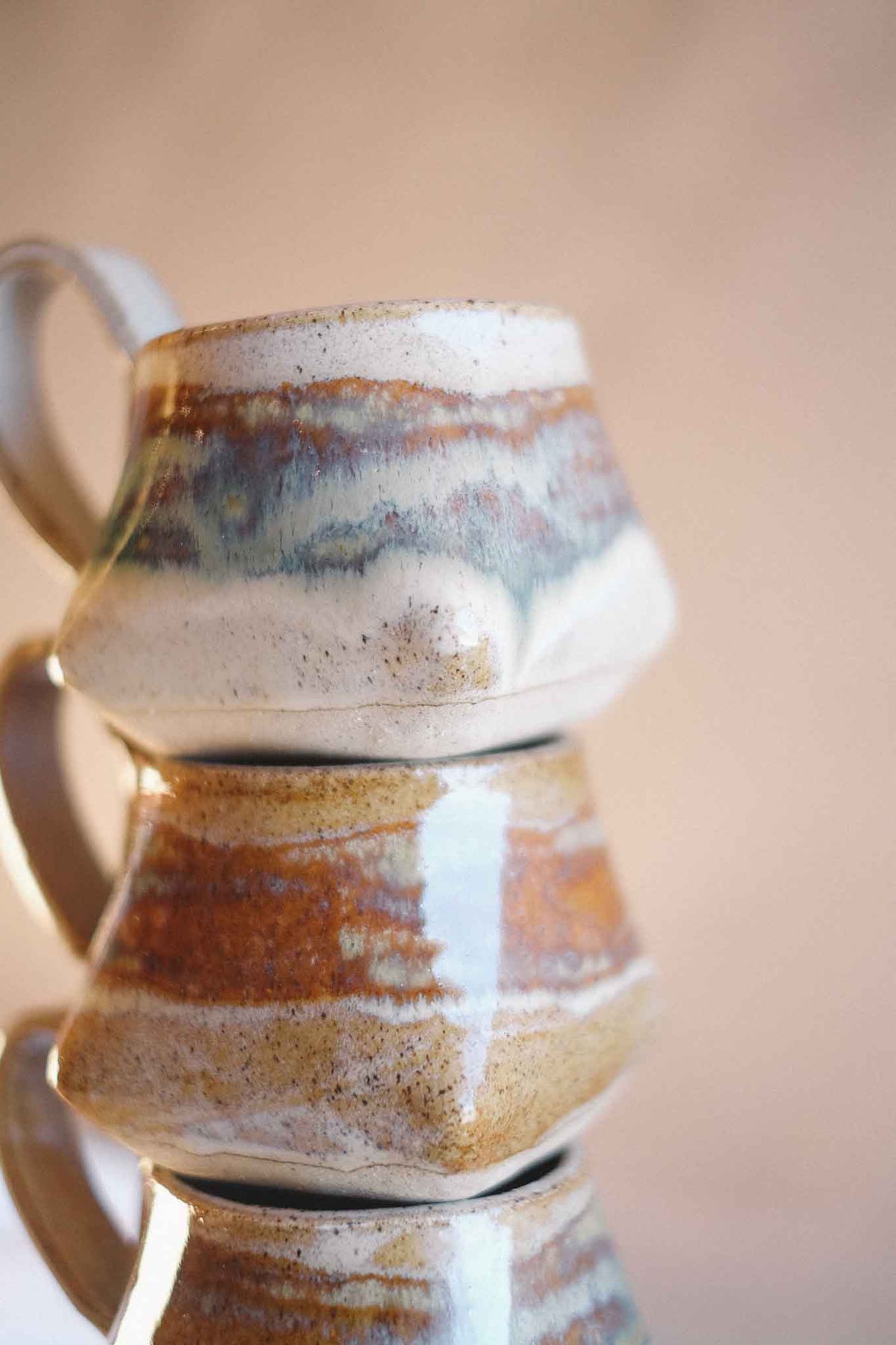The Folded Mug —  Seaweed Glaze 300ml