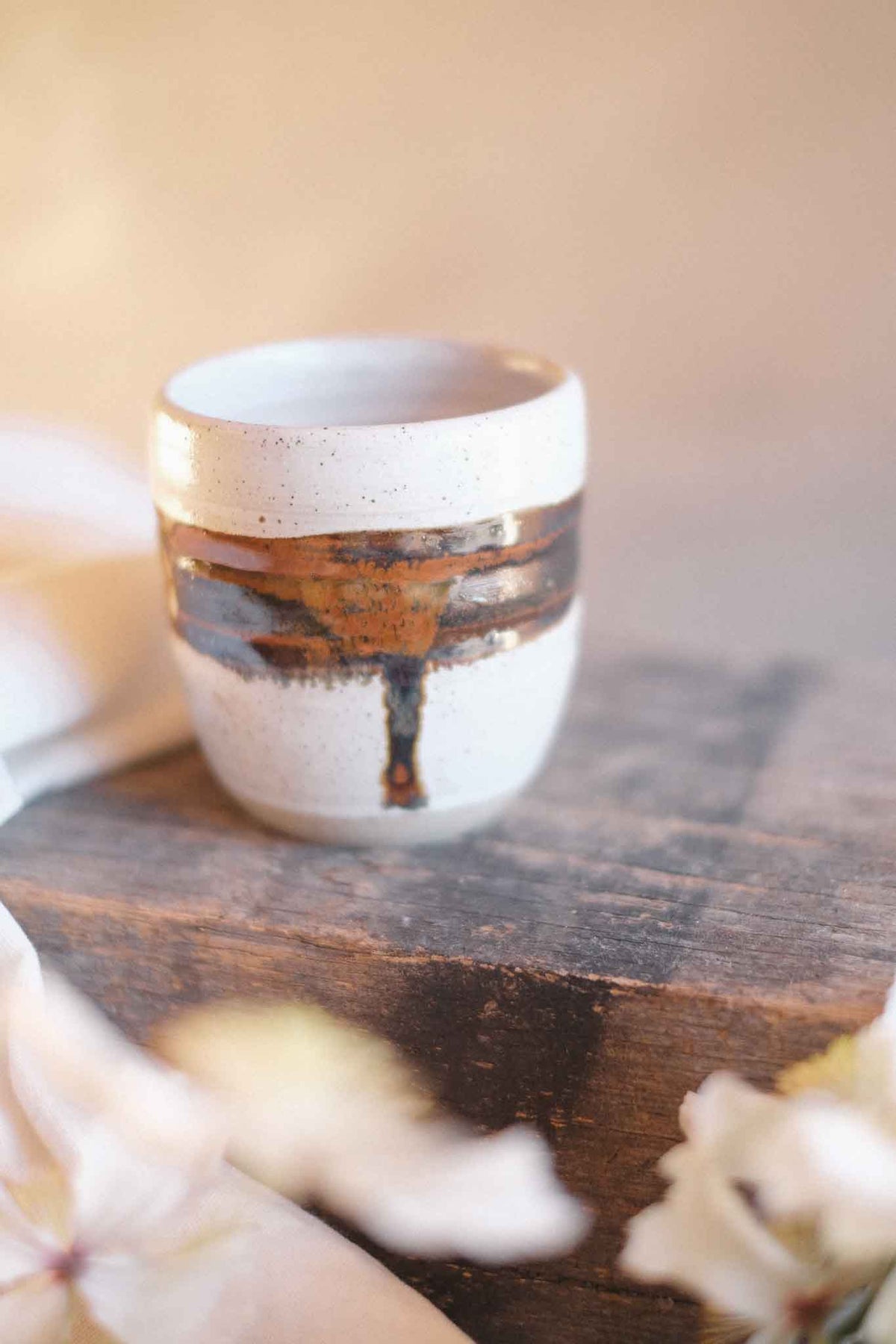 Landscape Latte Cup – Black – 300–330ml