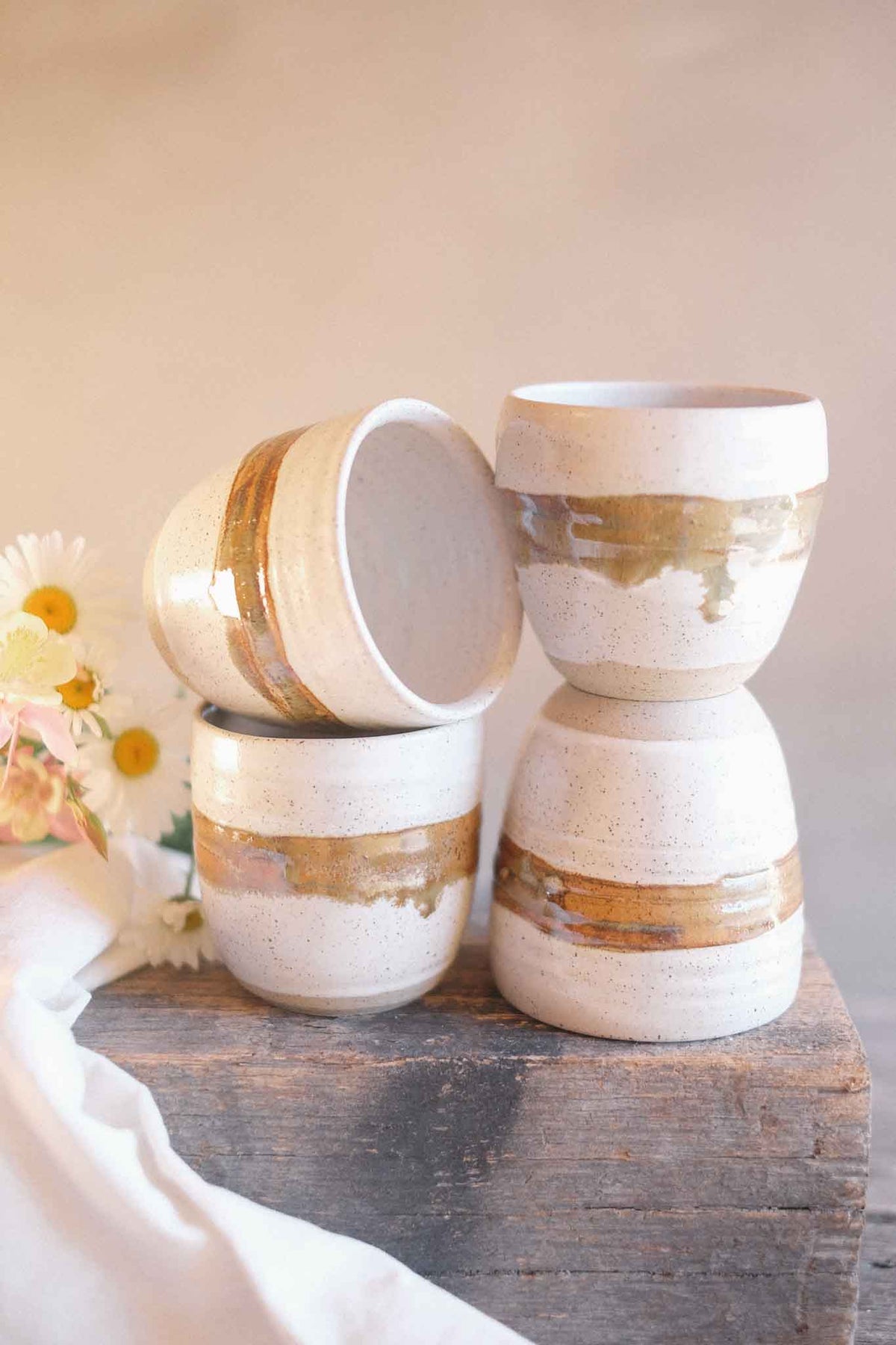 Landscape Latte Cup – Brown – 300–330ml