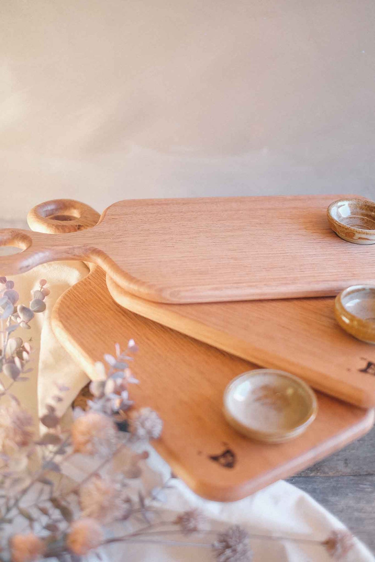 Olive & Dip Serving Board – Small – 45cm x 18cm