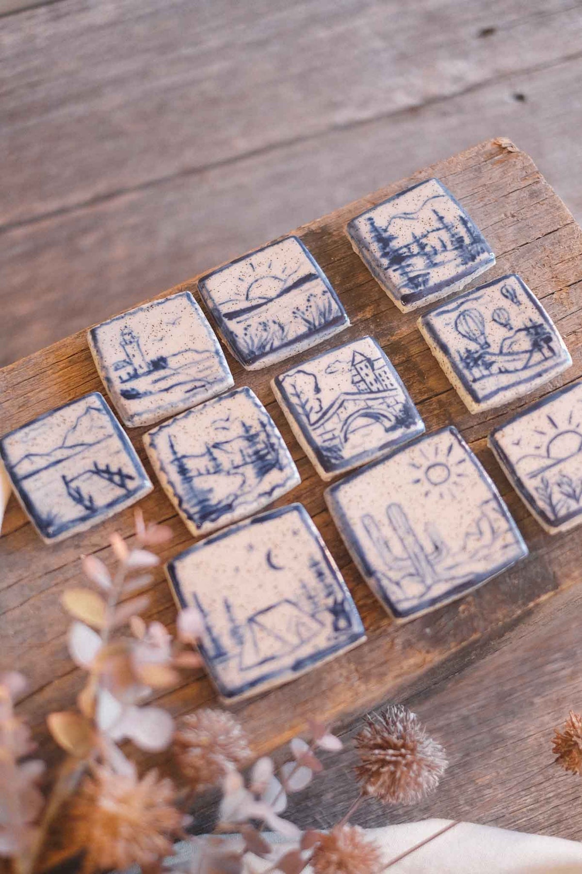 Small Postage Stamp Magnet – Scenes & Things – 4.5cm x 4.5cm